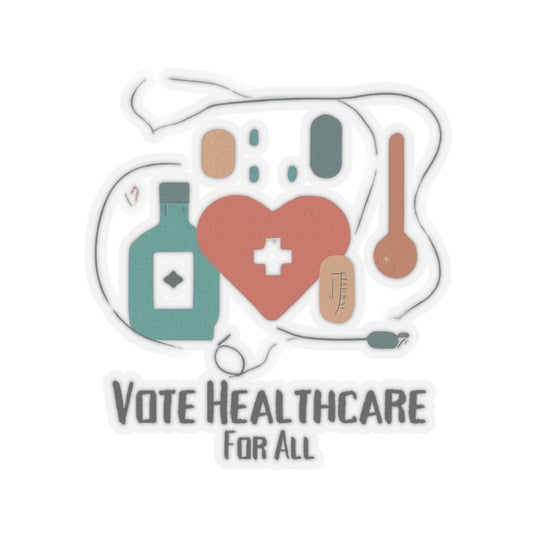 Vote Healthcare for All Sticker
