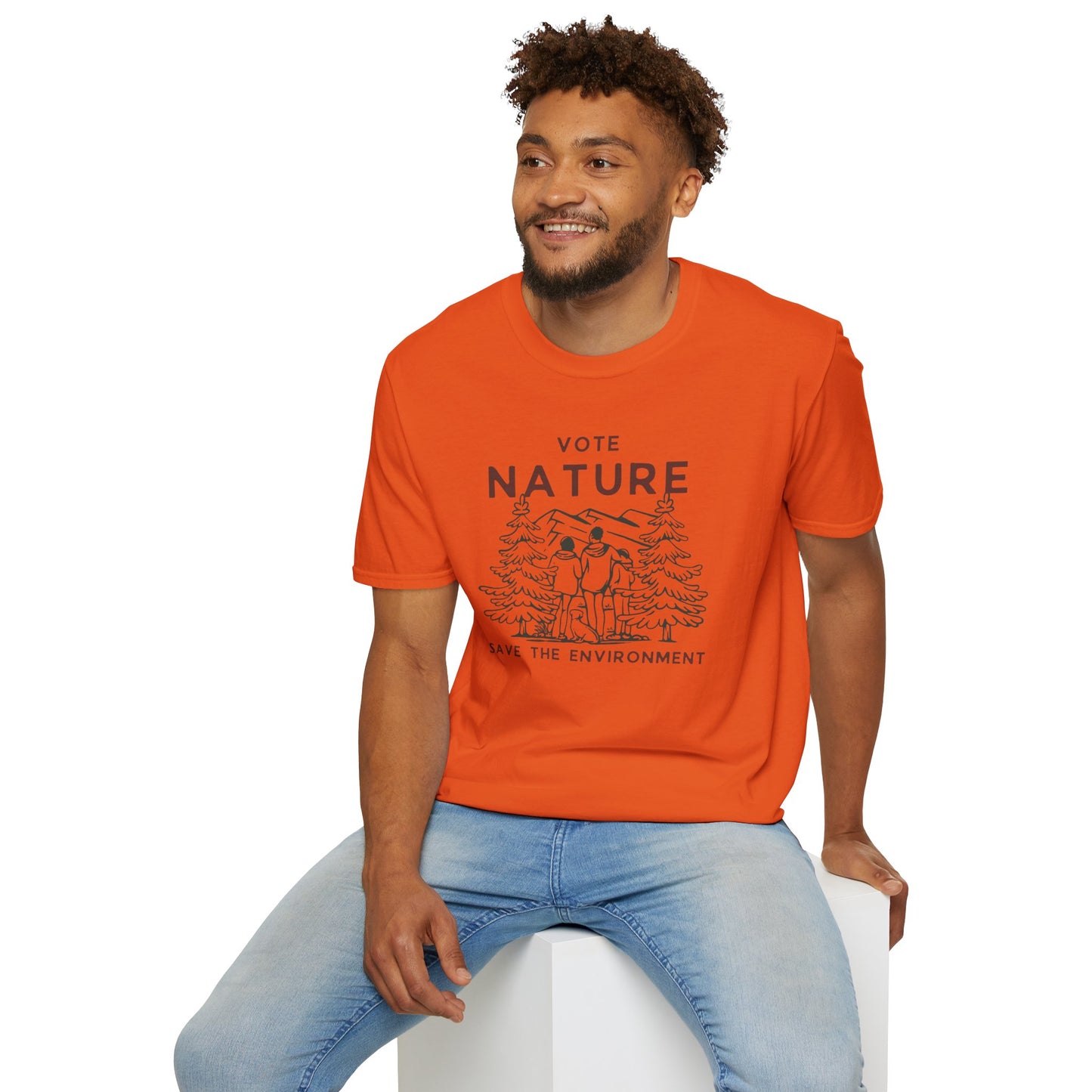 Vote Nature Save the Environment Statement Soft Style t-shirt |unisex| Political Shirt, Once Nature is Gone What's Left?