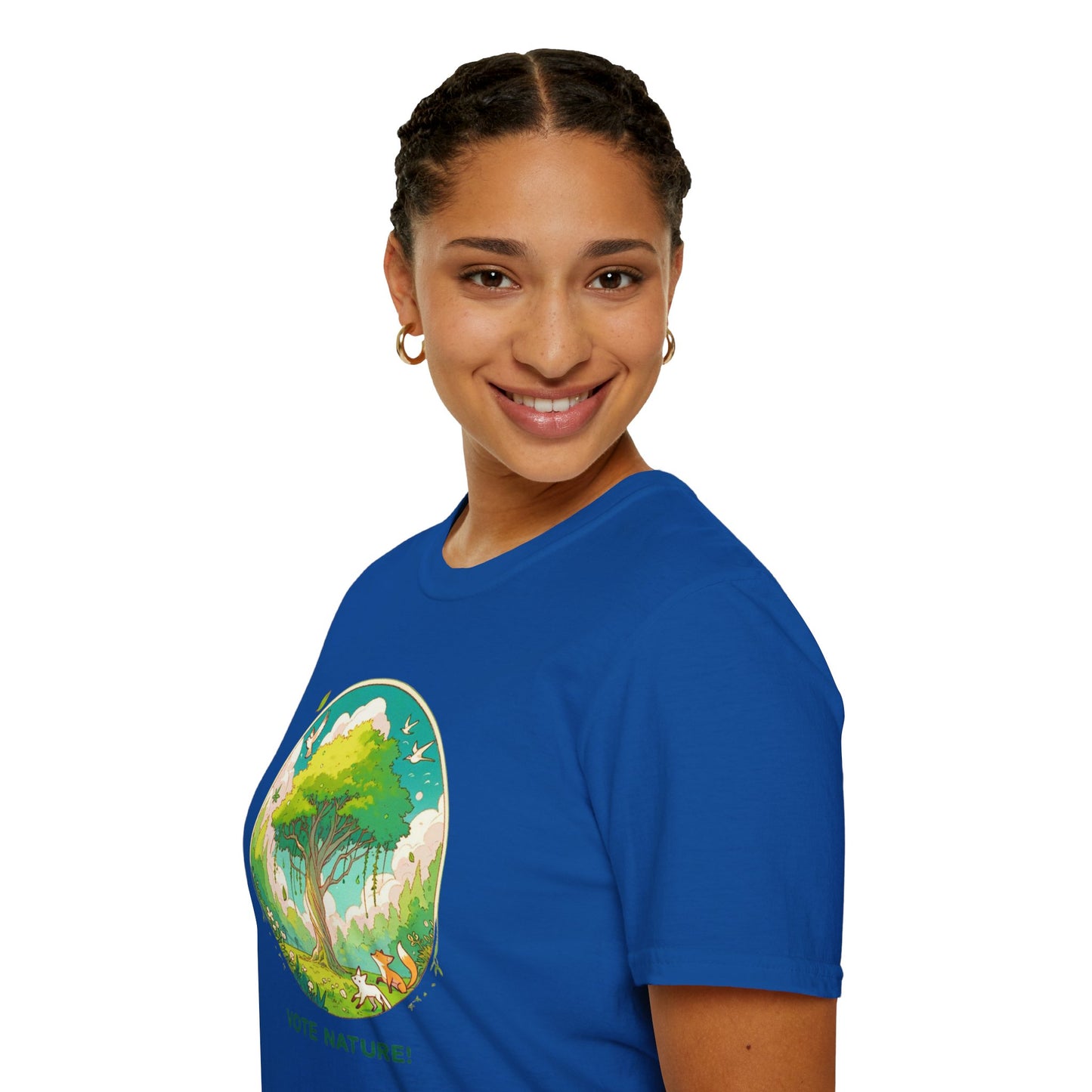 Vote Nature! Inspirational Statement Soft Style T-Shirt |unisex| Show You Care! Political Shirt!