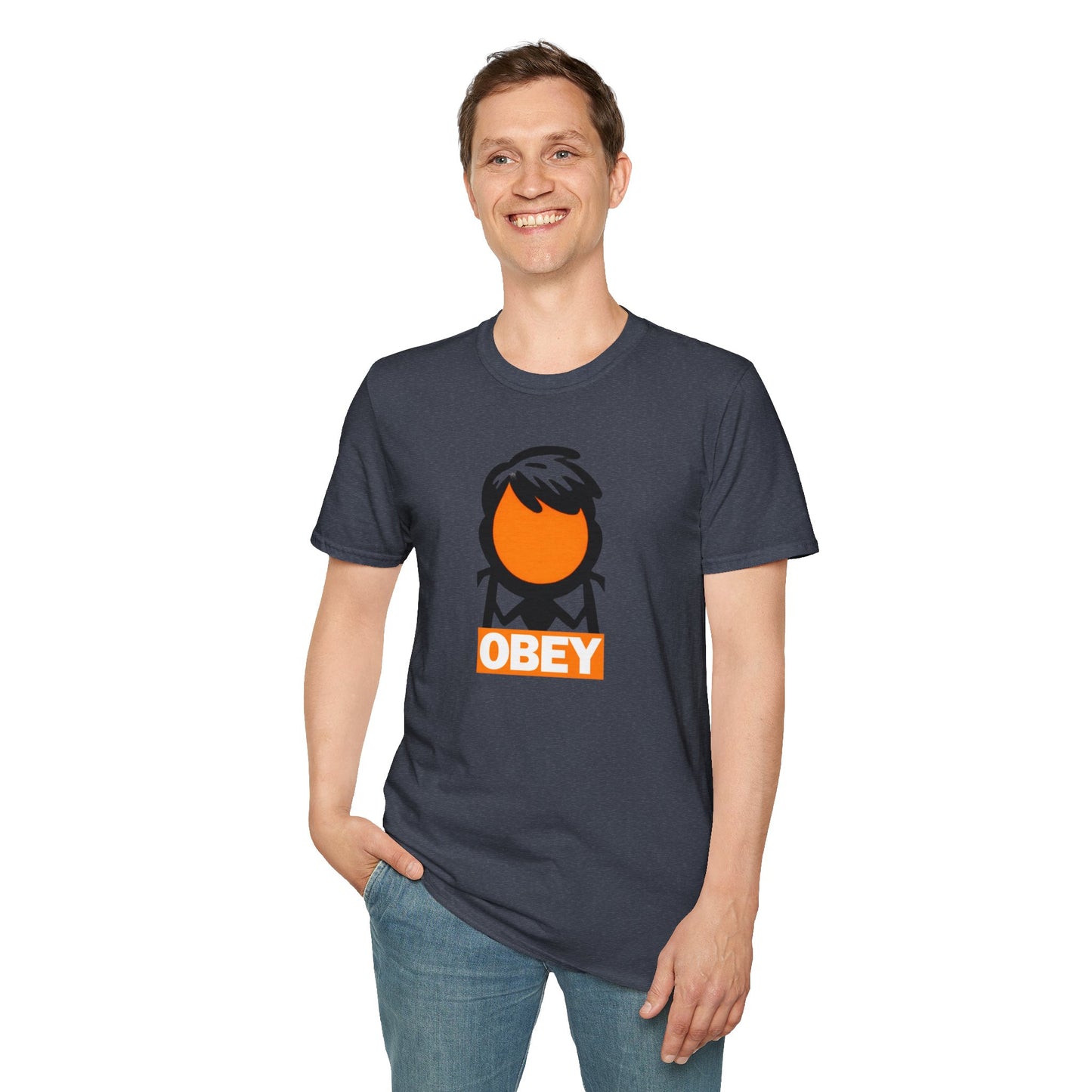 Obey Modern Art Soft Style t-shirt |unisex| Sarcastic take on the Classic Modern Art Piece