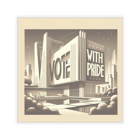 Vote with Pride v2 Stickers