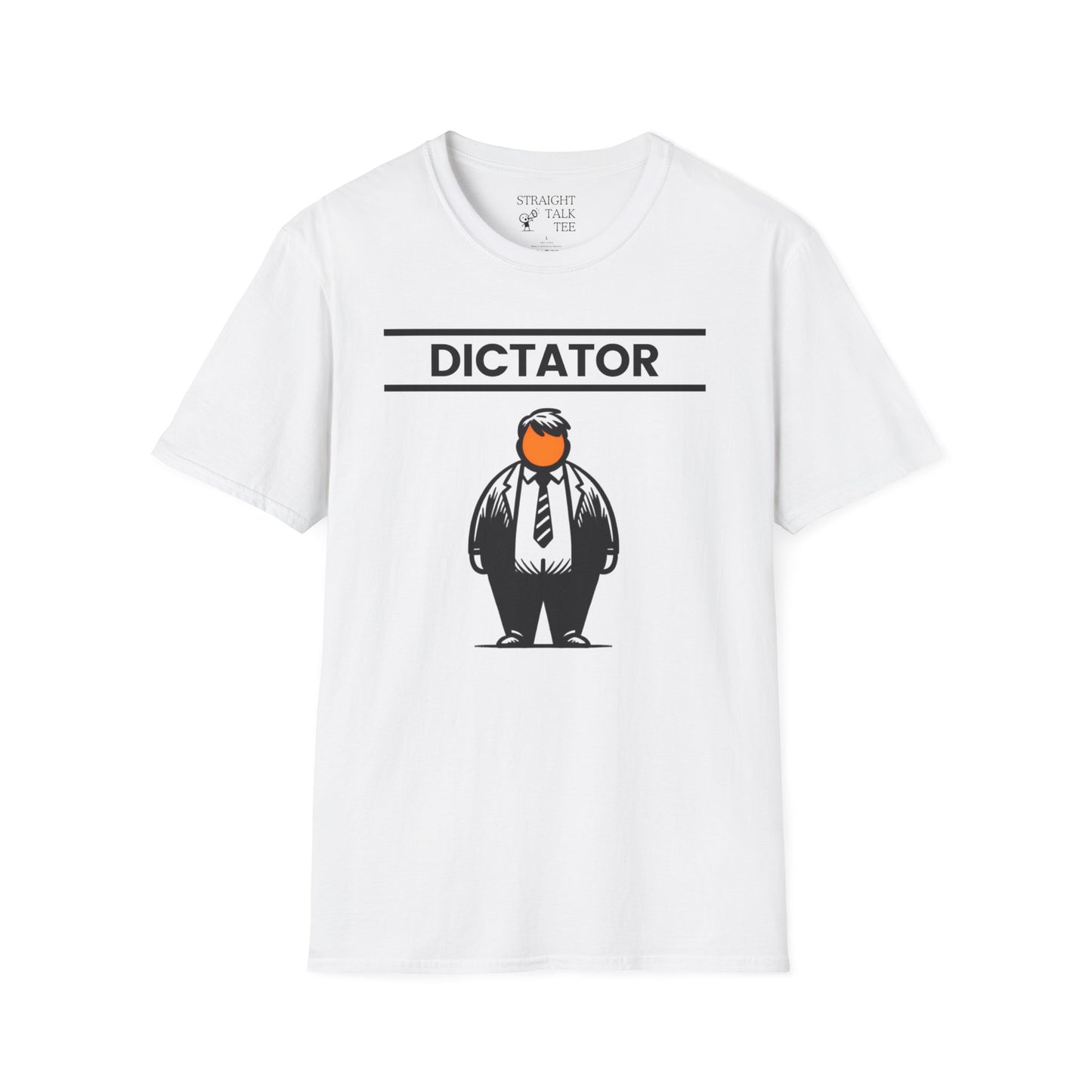 Orange Dictator t-shirt |unisex| Clear Political Statement Funny Caricature | He's Earned the Title