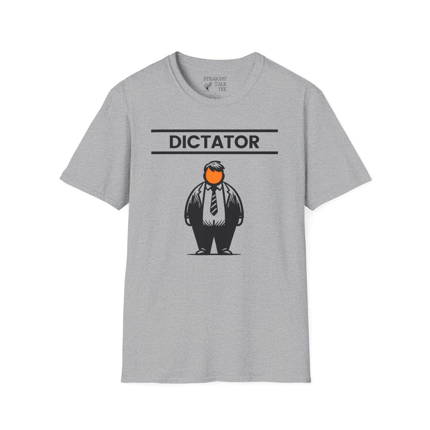 Orange Dictator t-shirt |unisex| Clear Political Statement Funny Caricature | He's Earned the Title