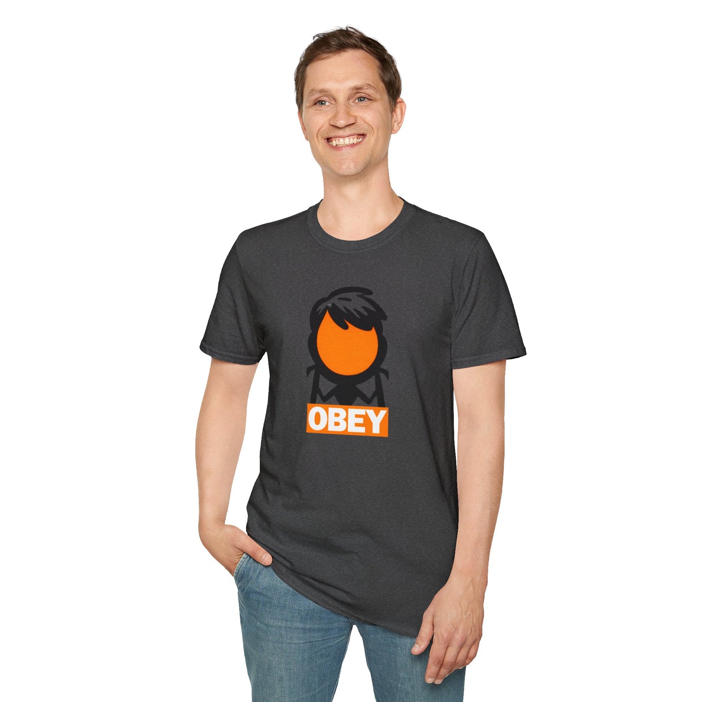 Obey Modern Art Soft Style t-shirt |unisex| Sarcastic take on the Classic Modern Art Piece