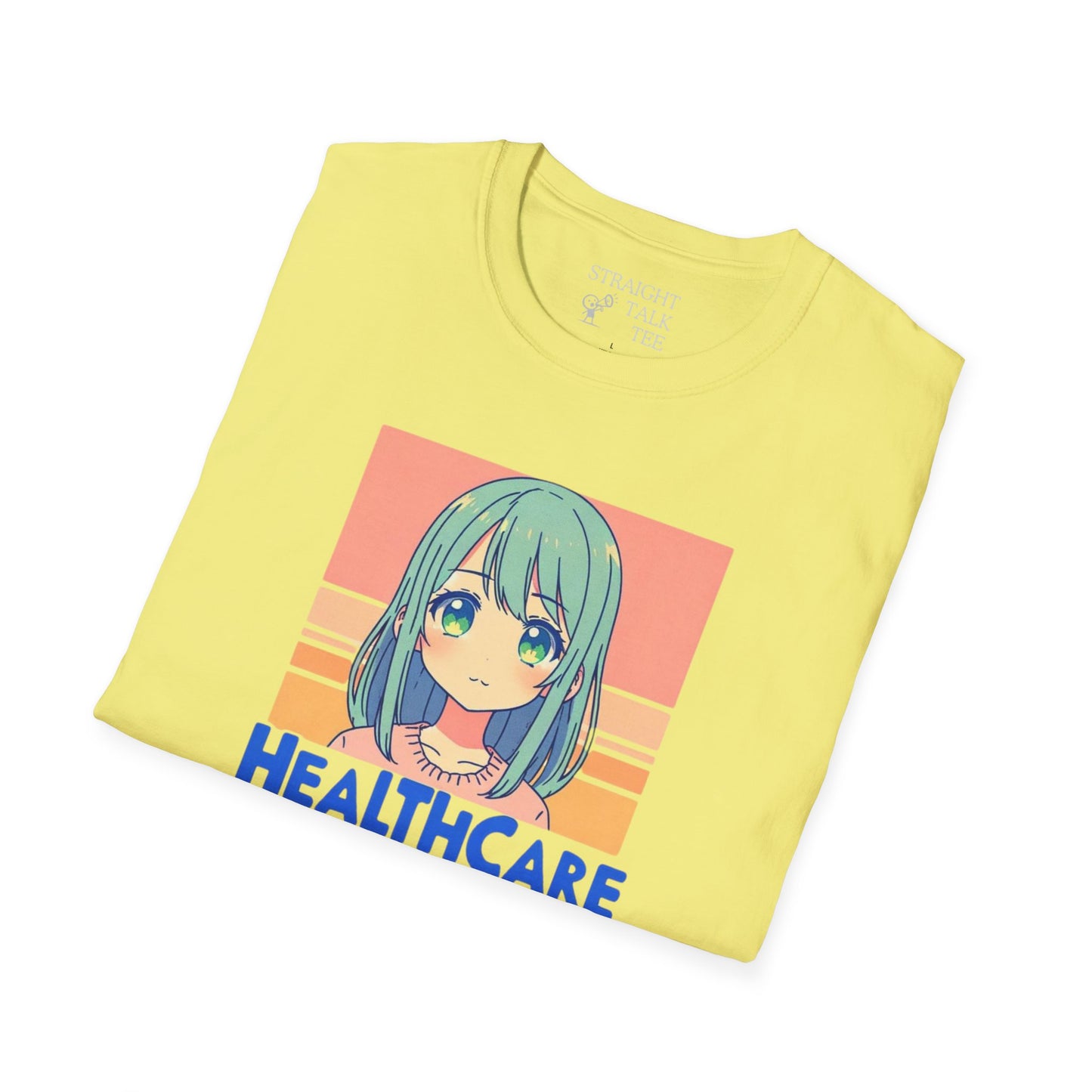 Inspire Voters and Show you Care! |Unisex| Softstyle T-Shirt: Healthcare Voter