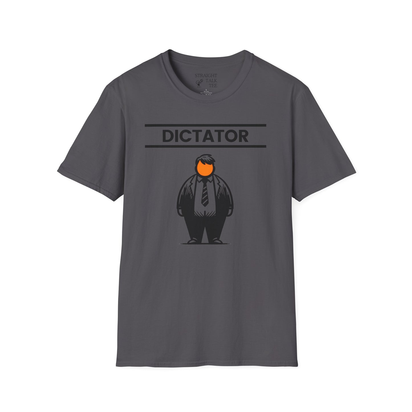 Orange Dictator t-shirt |unisex| Clear Political Statement Funny Caricature | He's Earned the Title