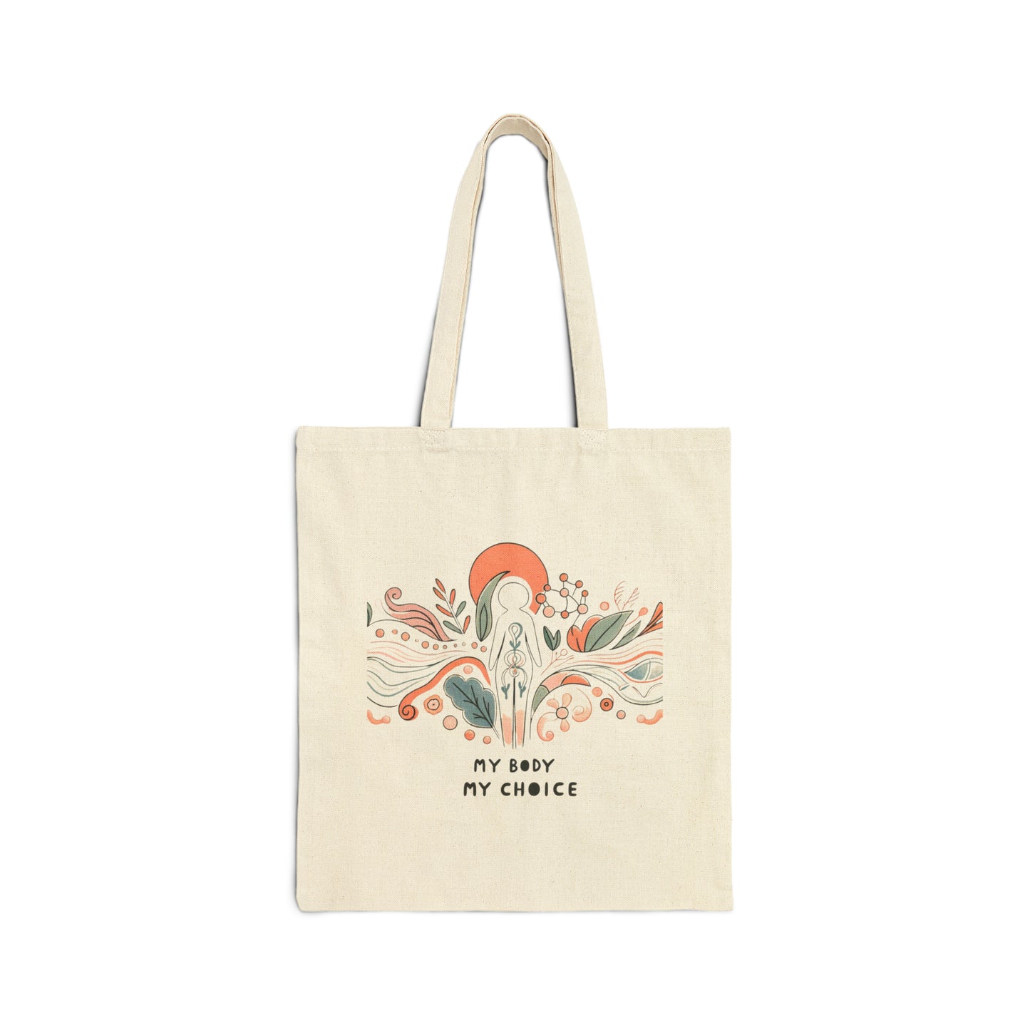 My Body My Choice v2 (Canvas Tote Bag)