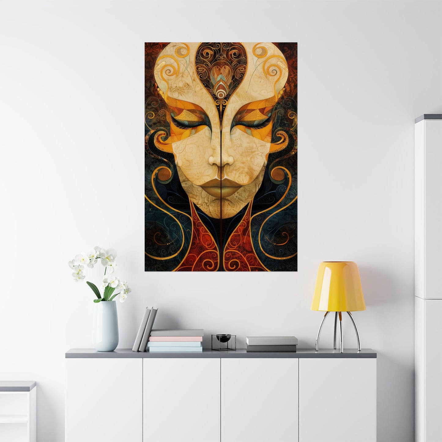 Serene Neurodivergent Matte Wall Art Poster for Home Office and Dorm Decor