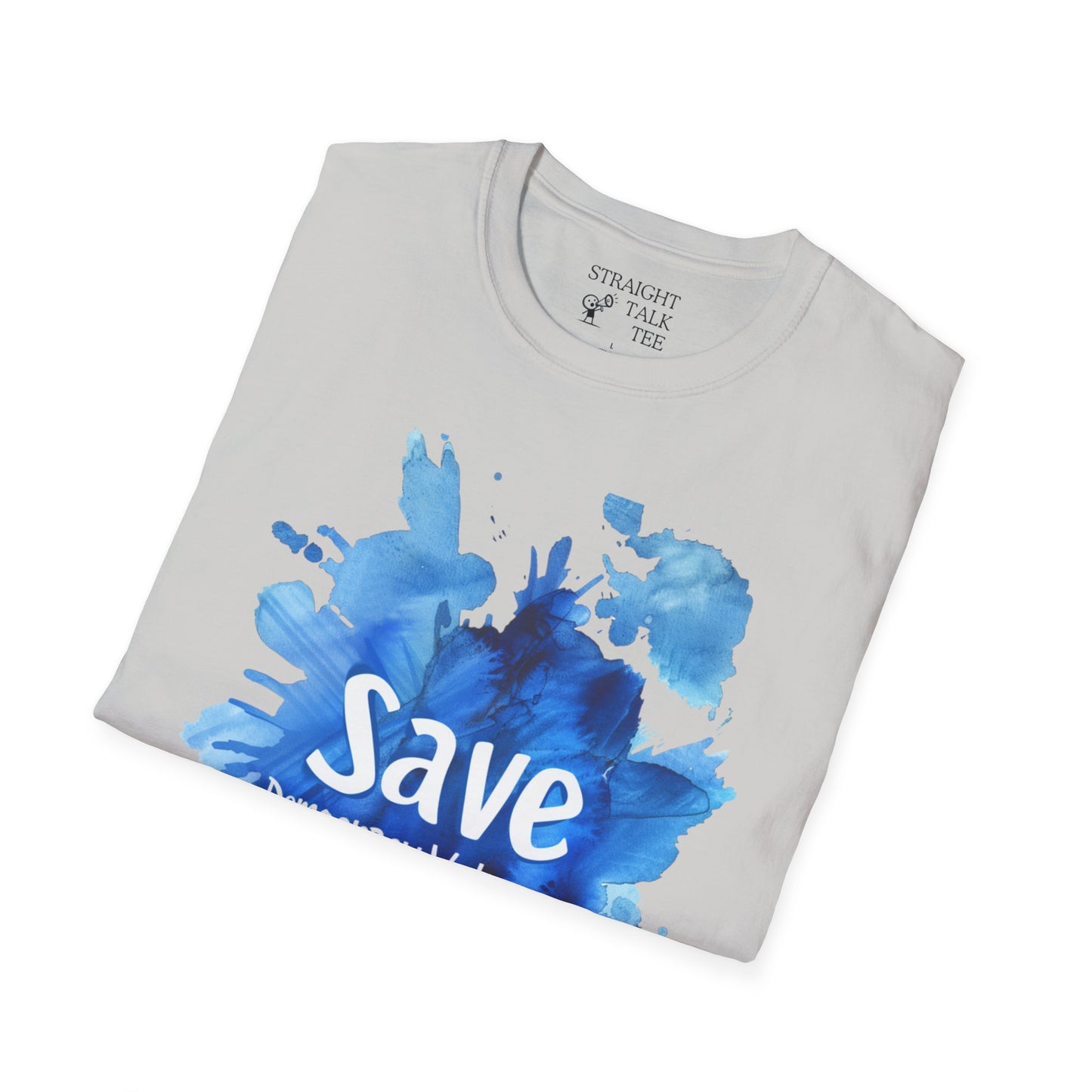 Save Democracy Vote Blue! Statement Soft-Style t-shirt |unisex| Political Shirt Show you Care! Activism, Inspire Others and Speak Your Mind