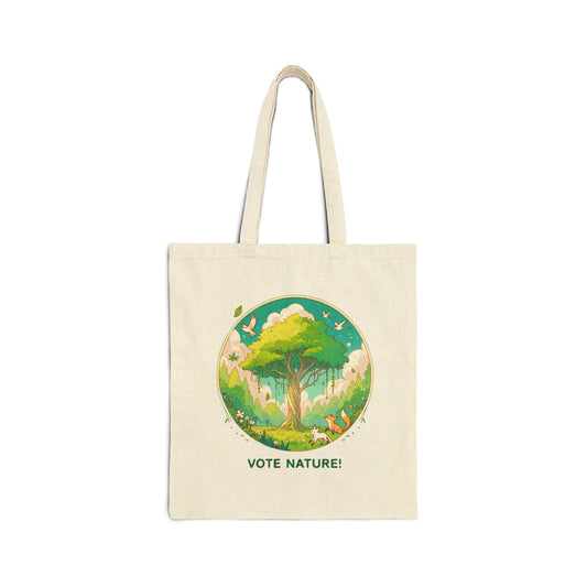Vote Nature! Anime v3 (Canvas Tote Bag)