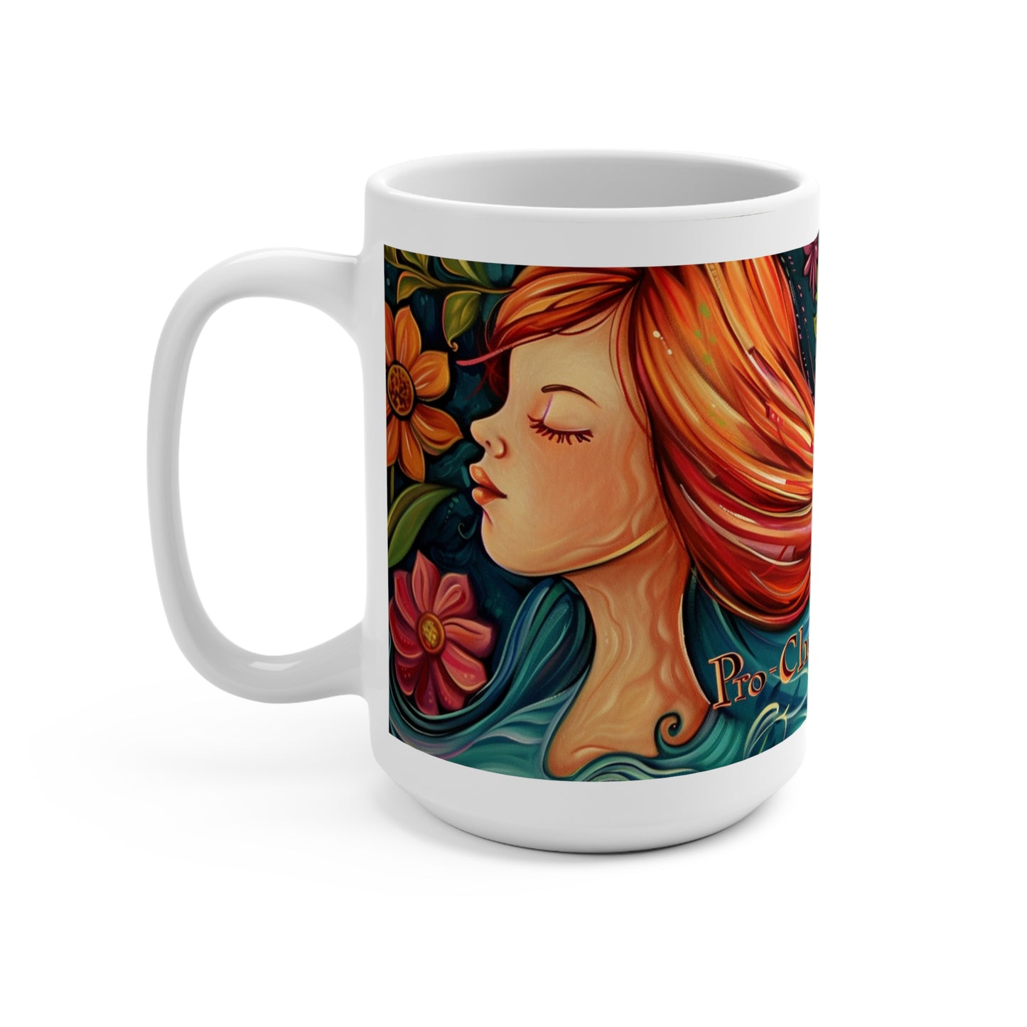 Pro-Choice Mug (15oz) Reproductive Rights Activist Political Coffee Tea Mug | Beauty with a Purpose