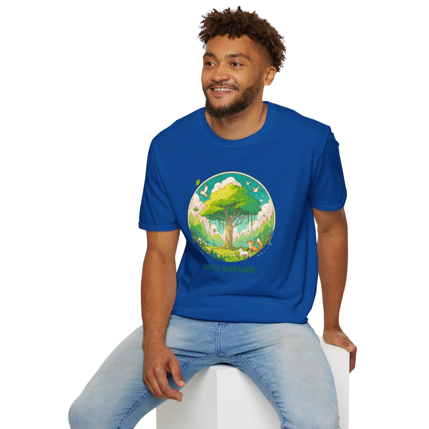 Vote Nature! Inspirational Statement Soft Style T-Shirt |unisex| Show You Care! Political Shirt!