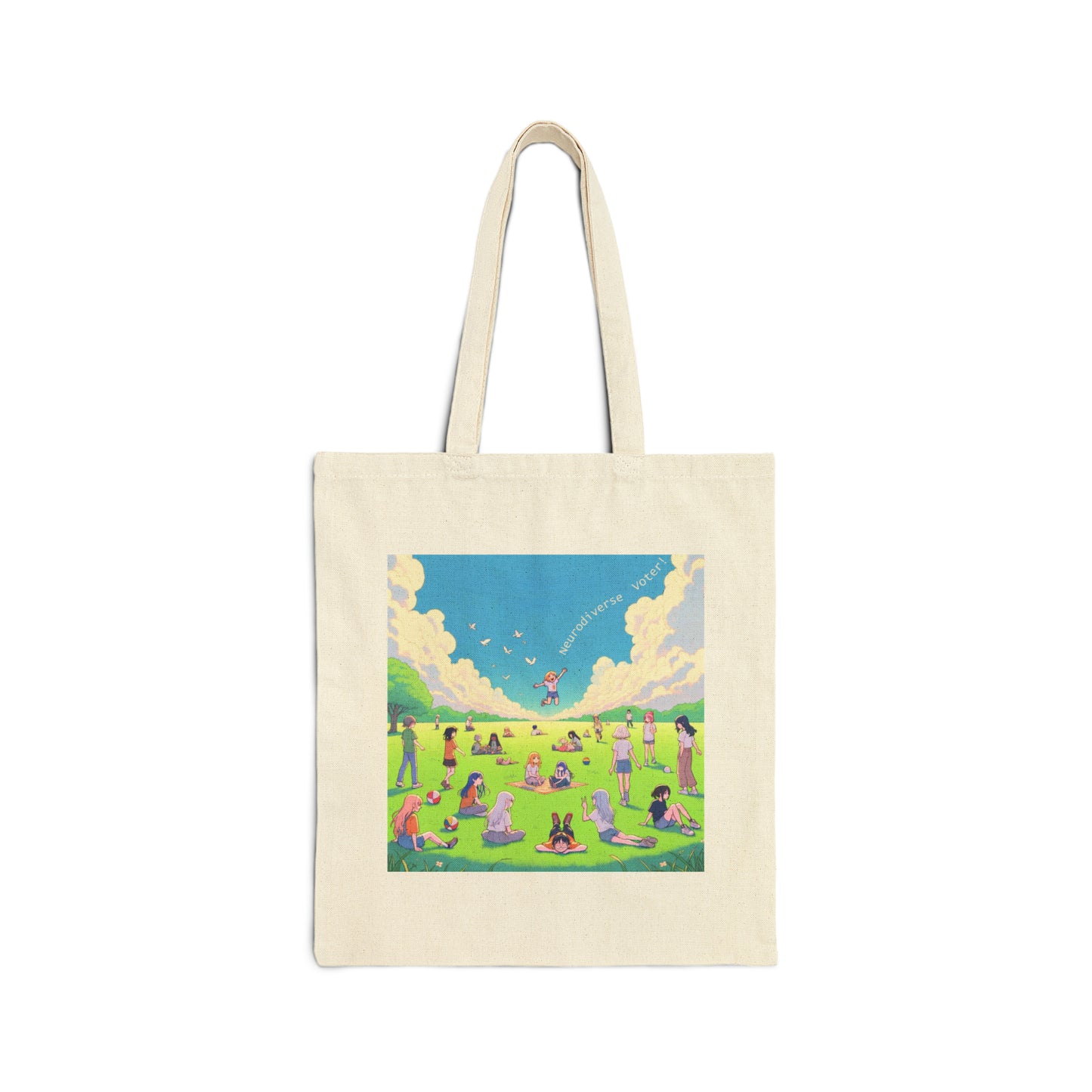 Neurodiverse Voter! (Canvas Tote Bag)