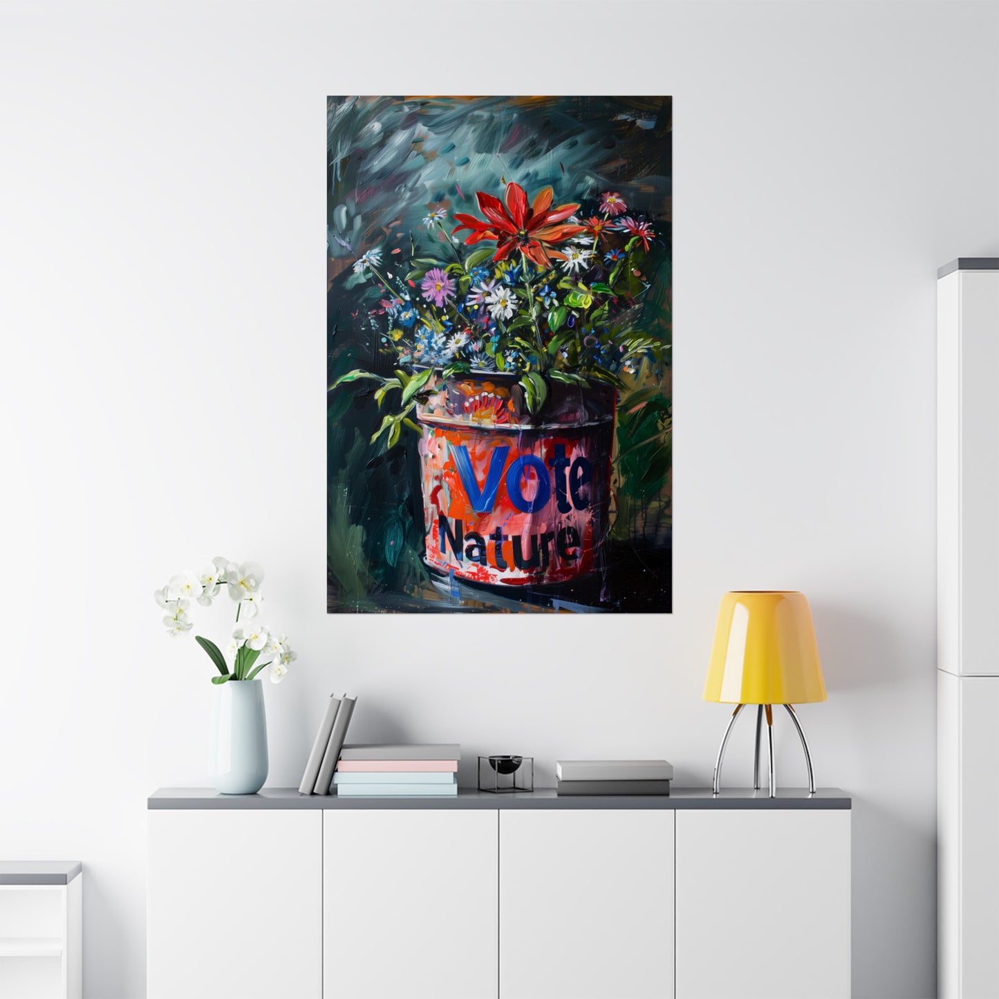 Vote Nature Matte Poster Environmental Political Wall Art for Home Office or Dorm Decor | Fine Art with a Purpose!