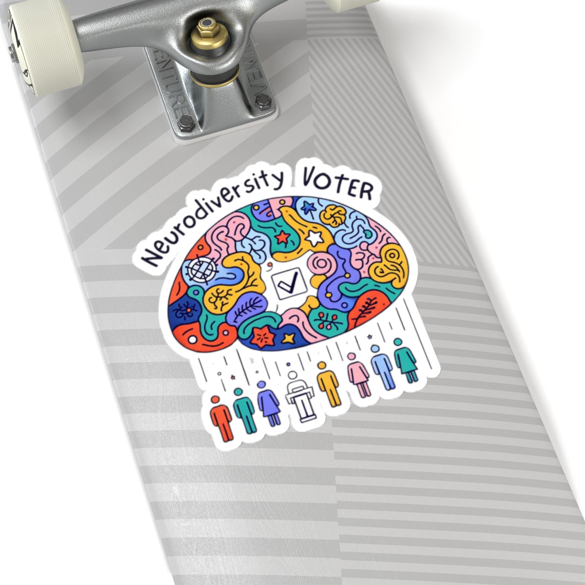 Neurodiversity Voter Stickers