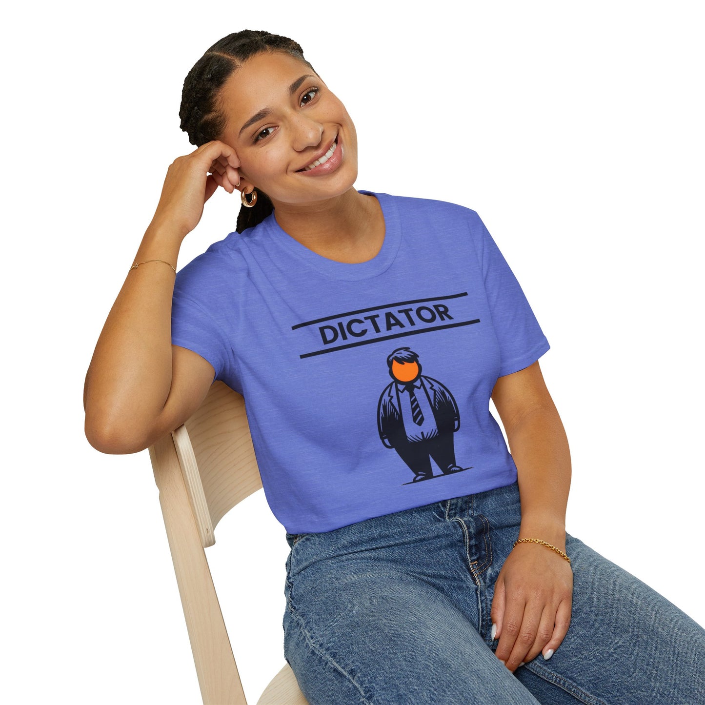 Orange Dictator t-shirt |unisex| Clear Political Statement Funny Caricature | He's Earned the Title