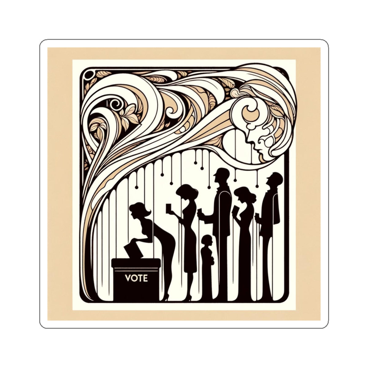 Vote v4 Stickers