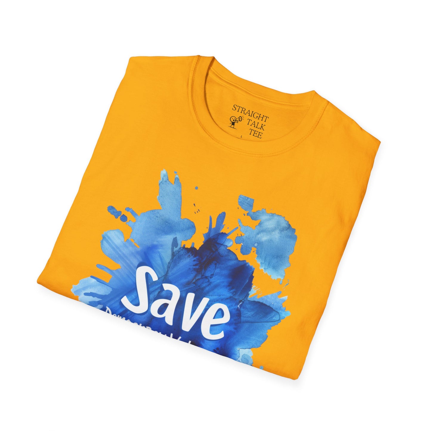 Save Democracy Vote Blue! Statement Soft-Style t-shirt |unisex| Political Shirt Show you Care! Activism, Inspire Others and Speak Your Mind