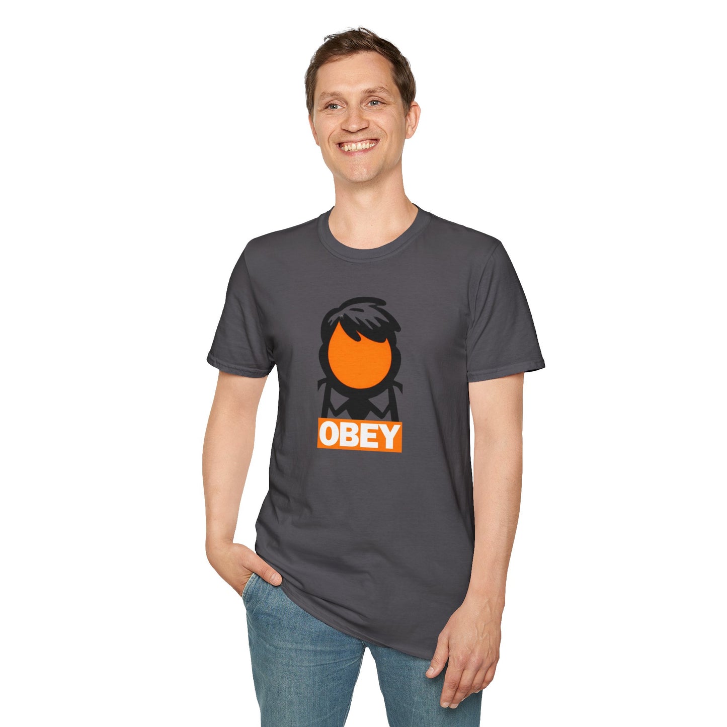 Obey Modern Art Soft Style t-shirt |unisex| Sarcastic take on the Classic Modern Art Piece