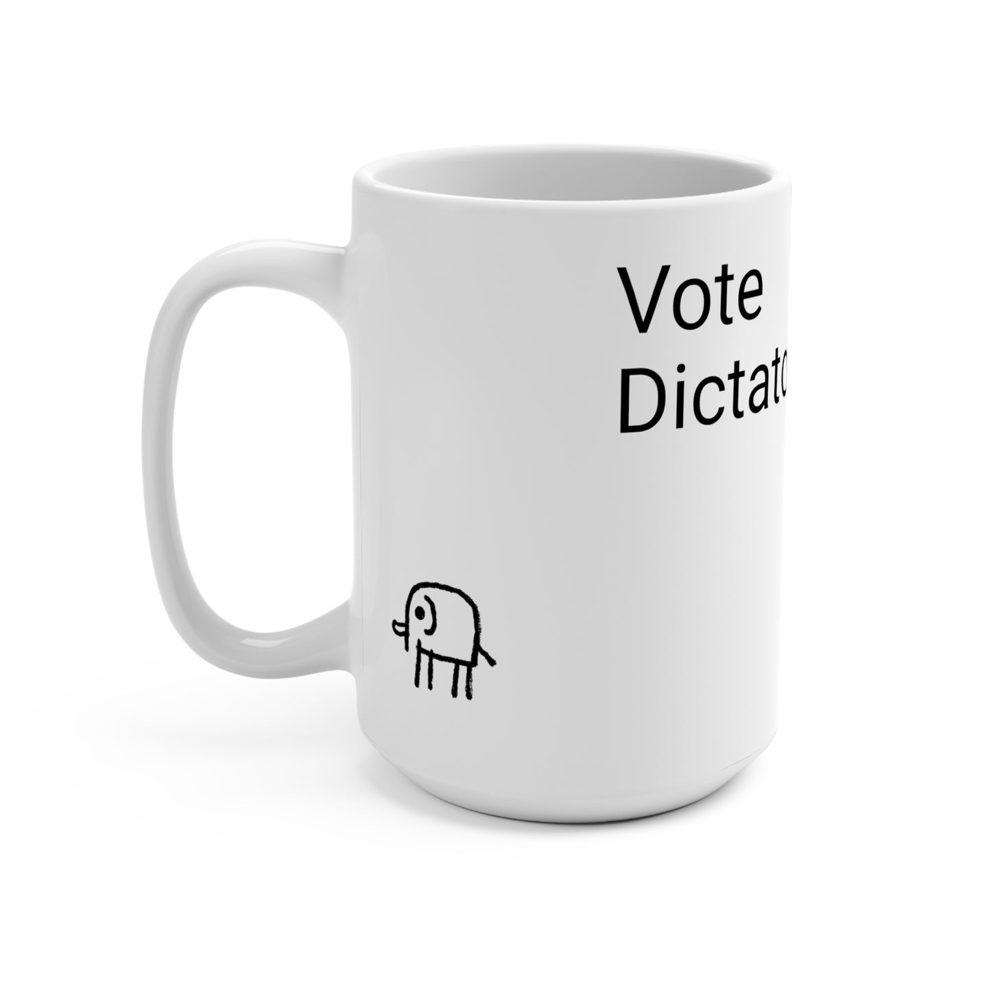 Vote Dictatorship Mug