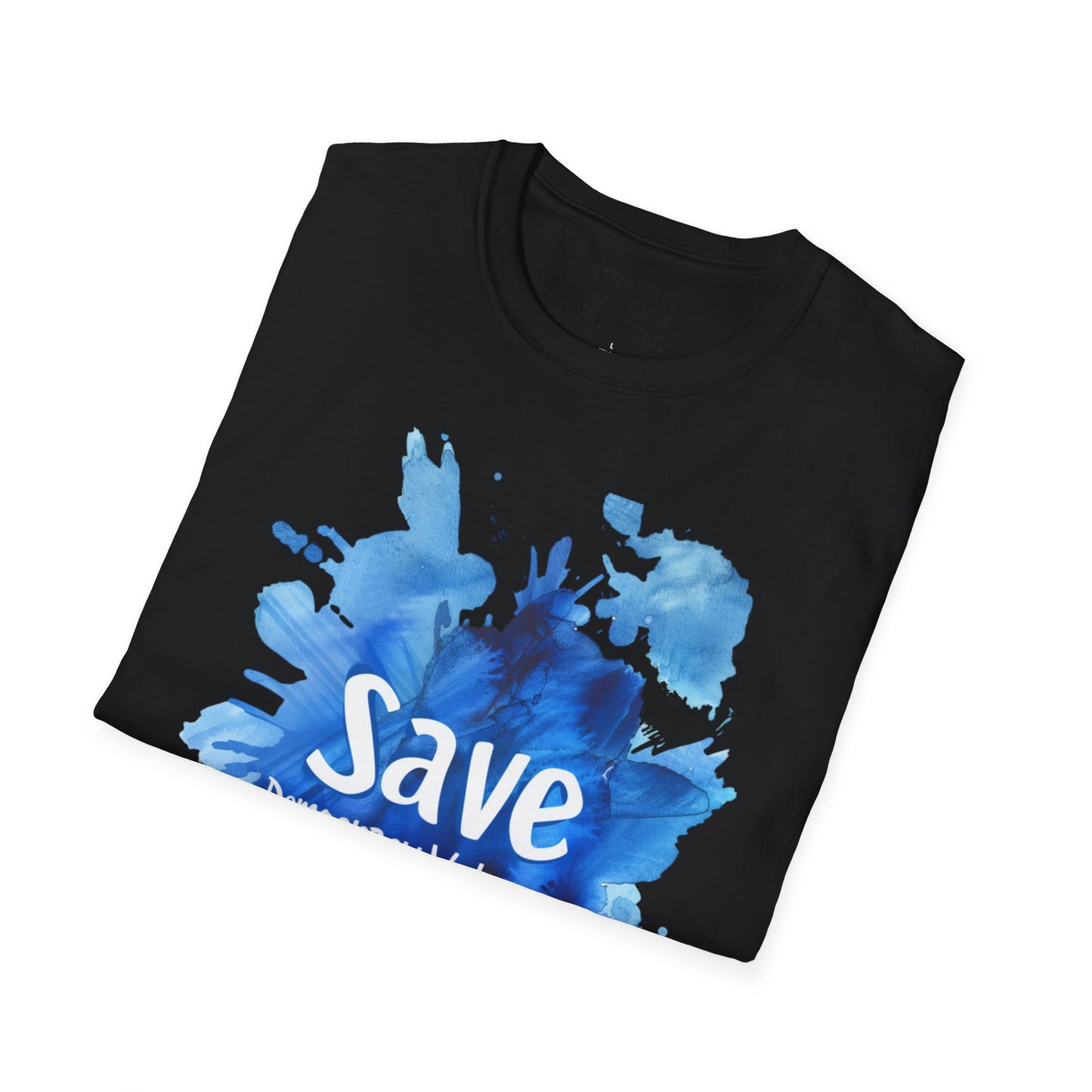 Save Democracy Vote Blue! Statement Soft-Style t-shirt |unisex| Political Shirt Show you Care! Activism, Inspire Others and Speak Your Mind