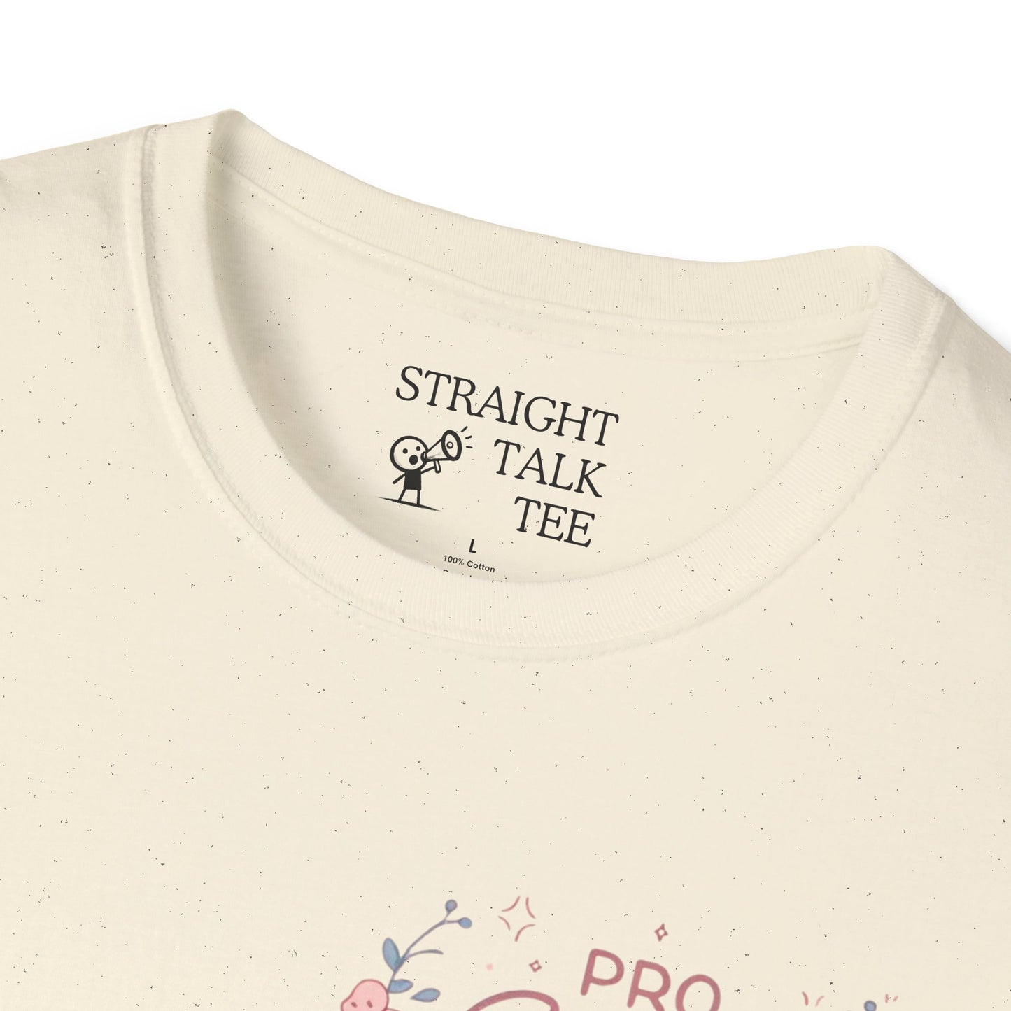 Pro-Choice Voter Soft-Style t-shirt |unisex| Clear and Bold Statement, Won't be Silent Anymore!