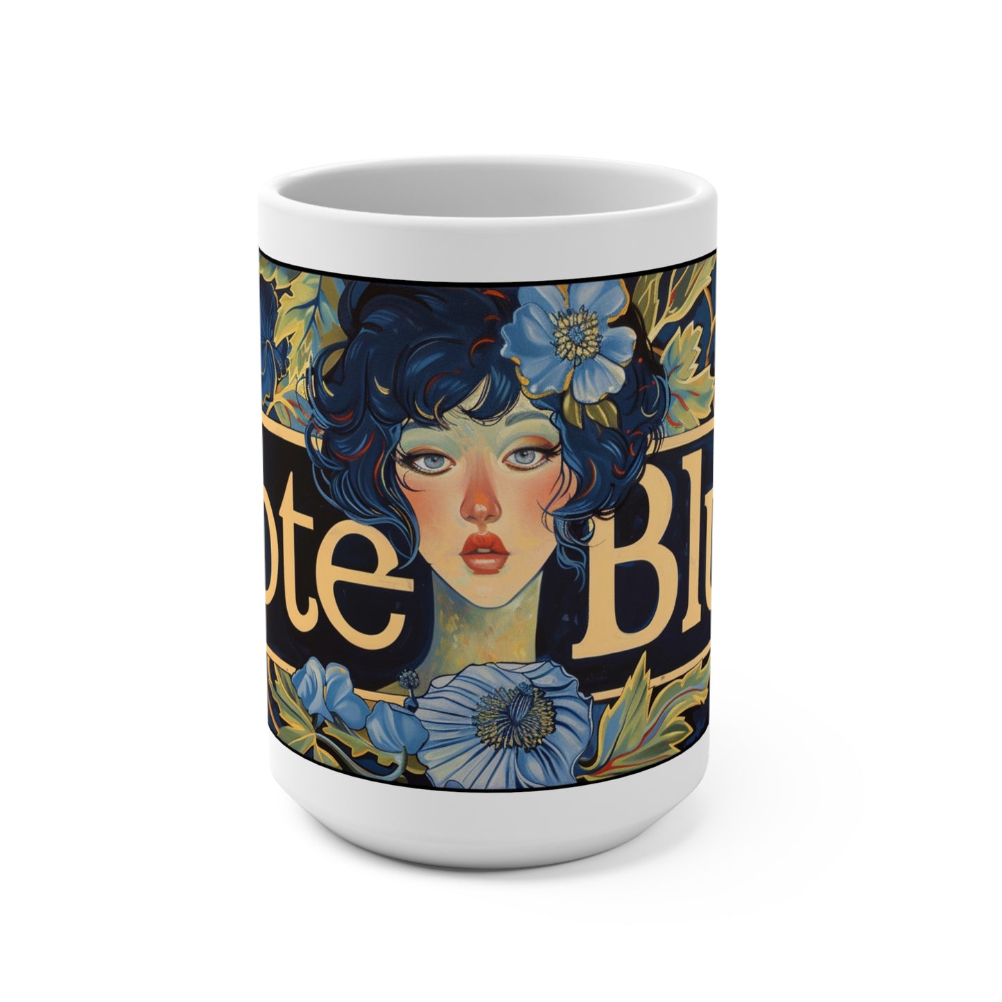 Vote Blue Mug (15oz) Political Activist Coffee Tea Mug | Beauty with a Purpose