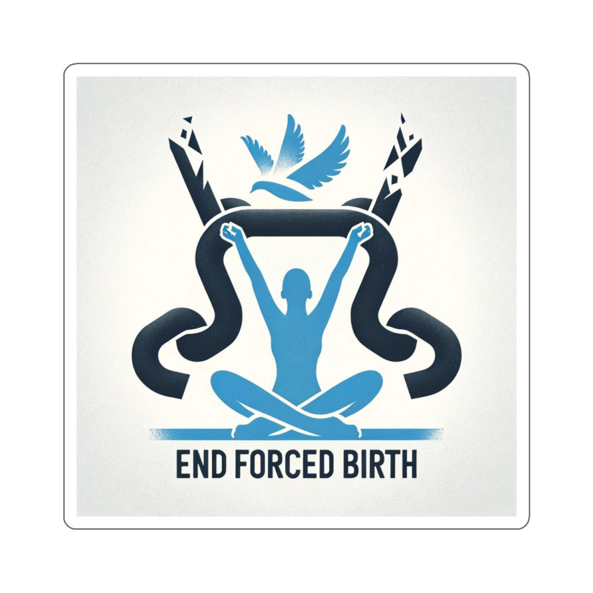 End Forced Birth Sticker