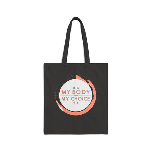 My Body My Choice v2 (Canvas Tote Bag)