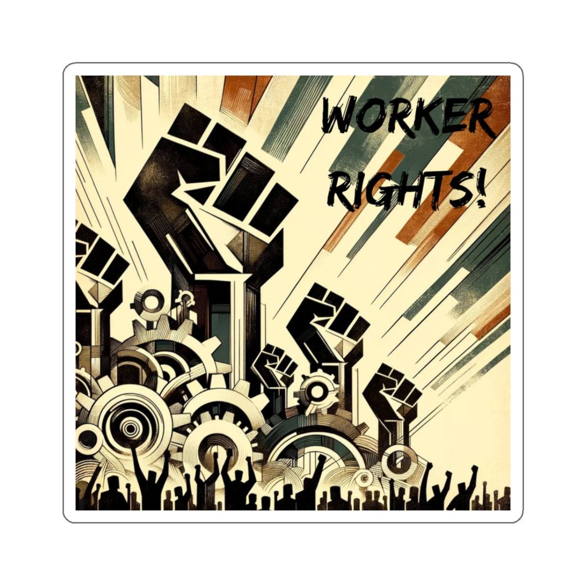 Worker Rights v2 Stickers