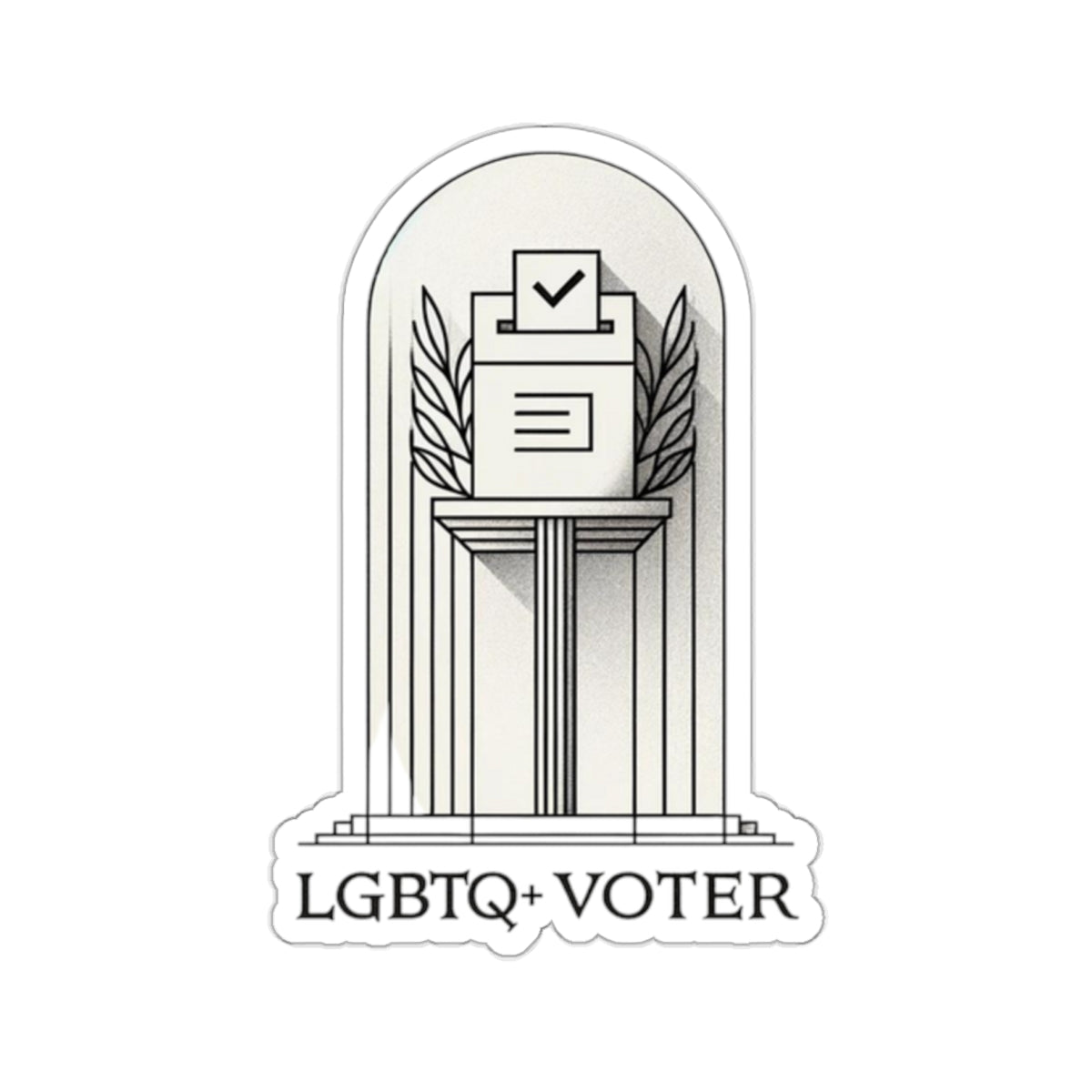 LGBTQ+ Voter v2 Stickers