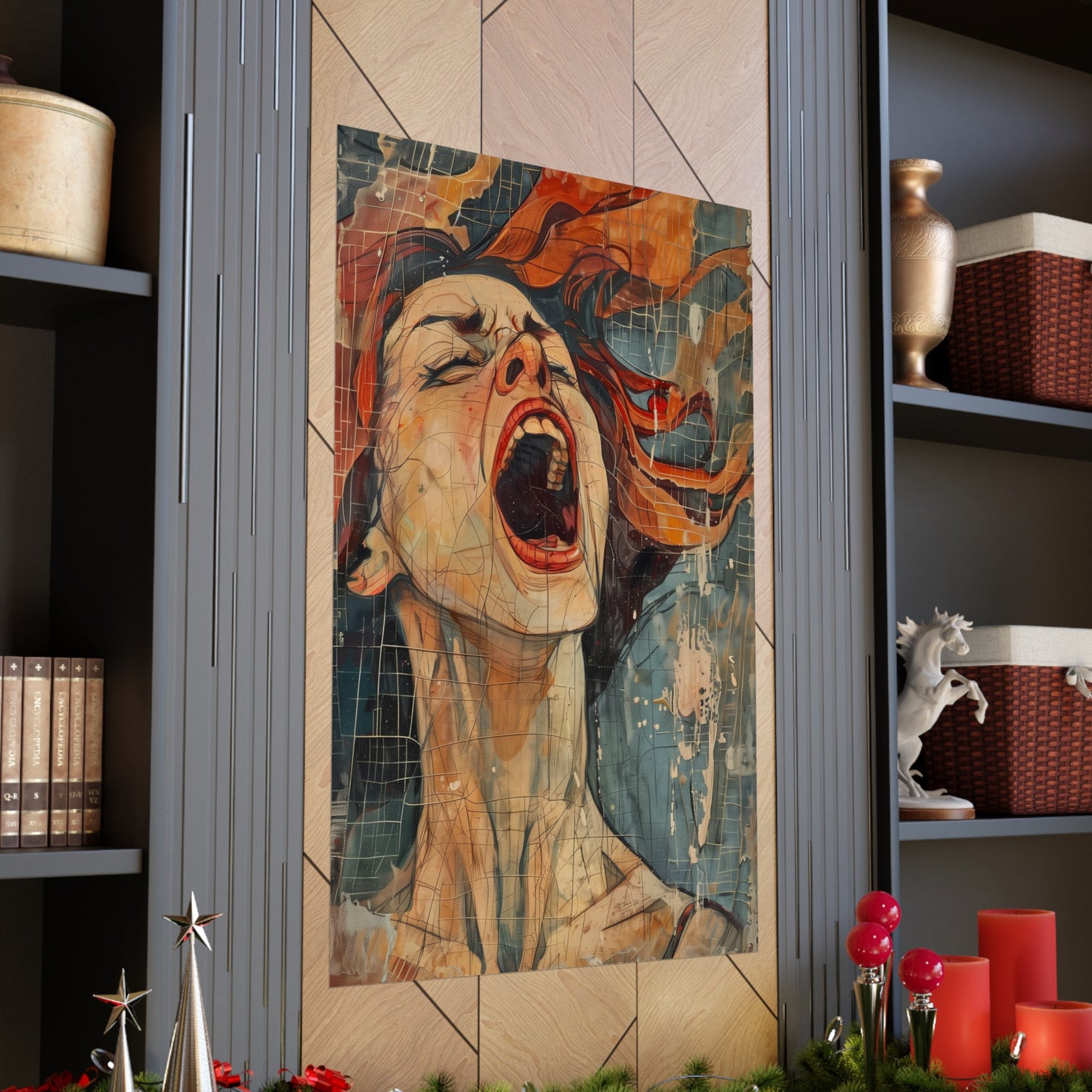 Primal Scream Matte Poster for Home Office or Dorm Decor