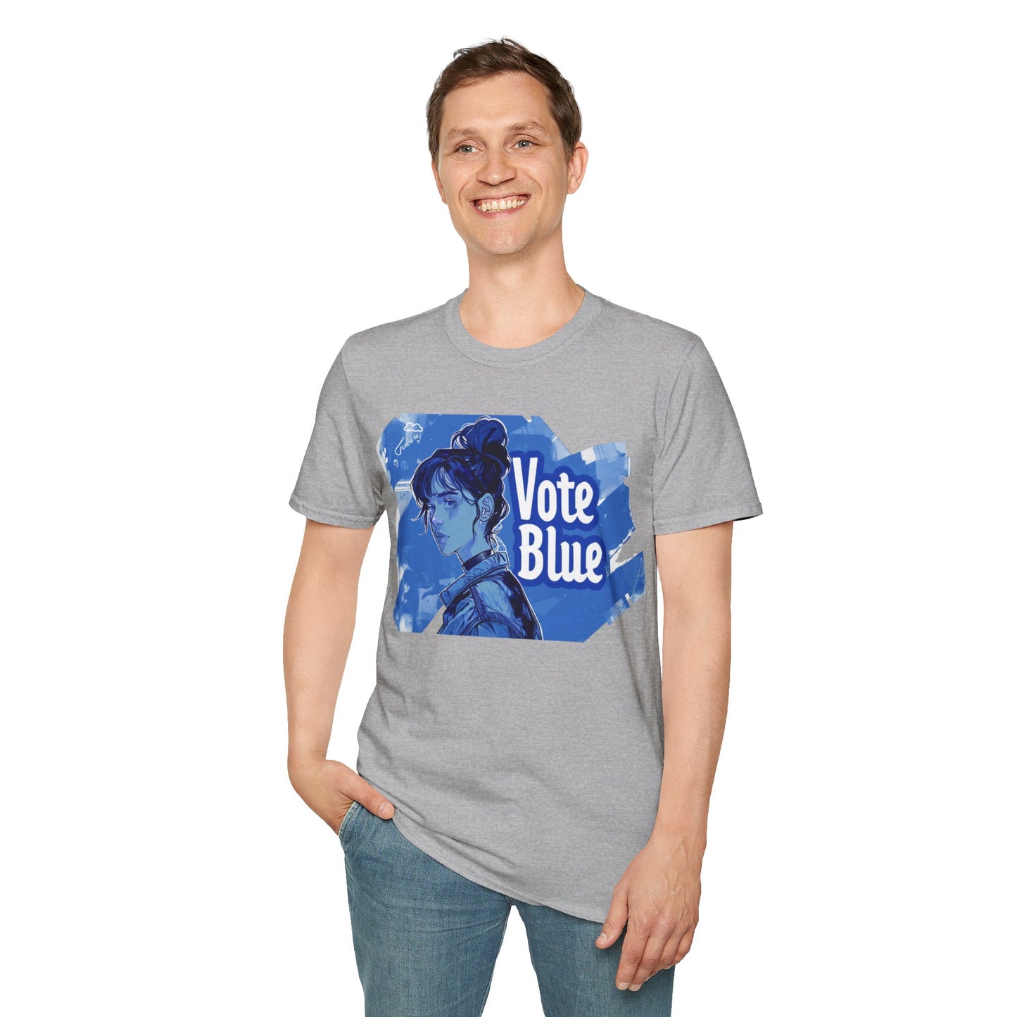 Vote Blue Political T-Shirt Vote Shirt Activism Save Democracy tshirt unisex tee Statement Inspire Activist Shirt Anti Trump