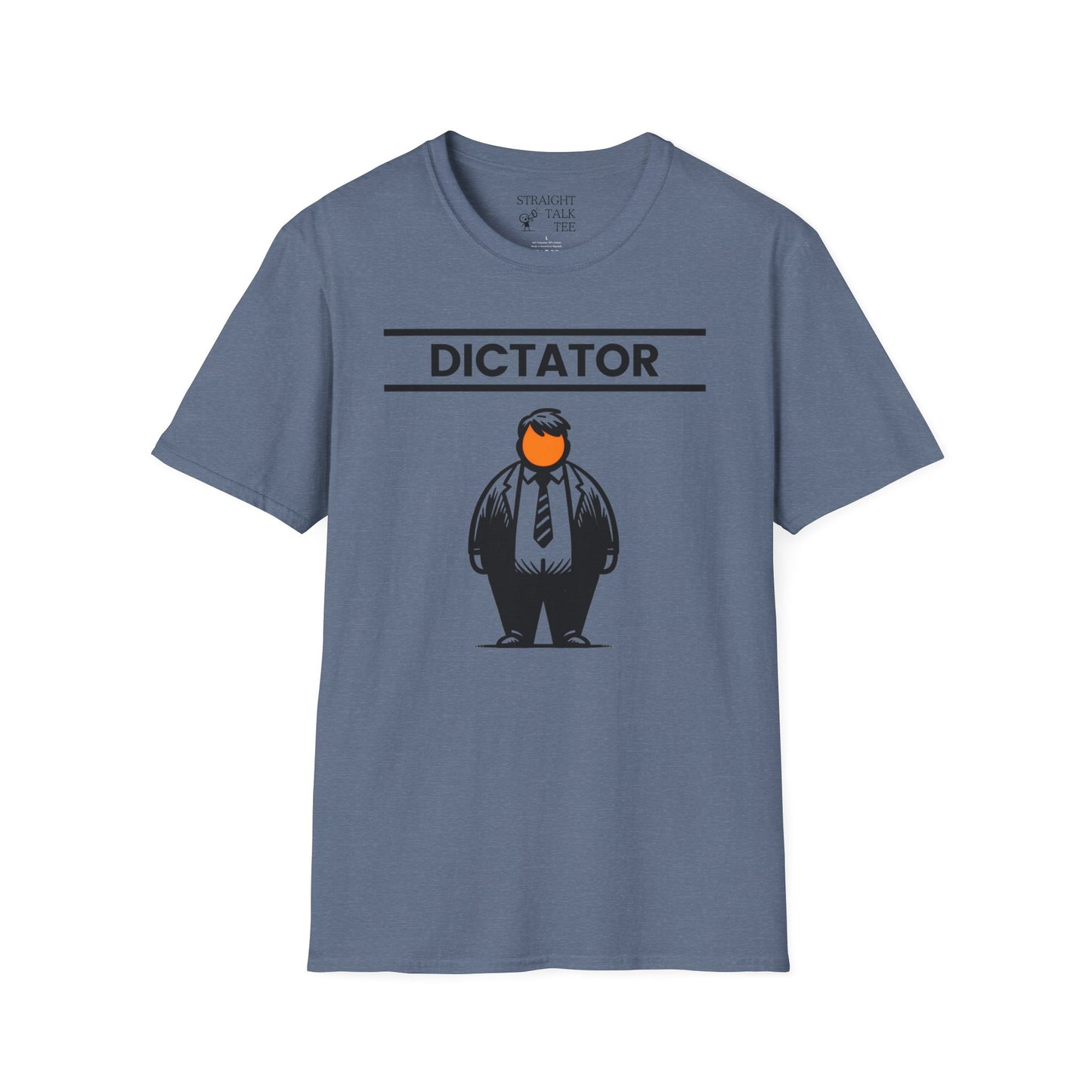 Orange Dictator t-shirt |unisex| Clear Political Statement Funny Caricature | He's Earned the Title