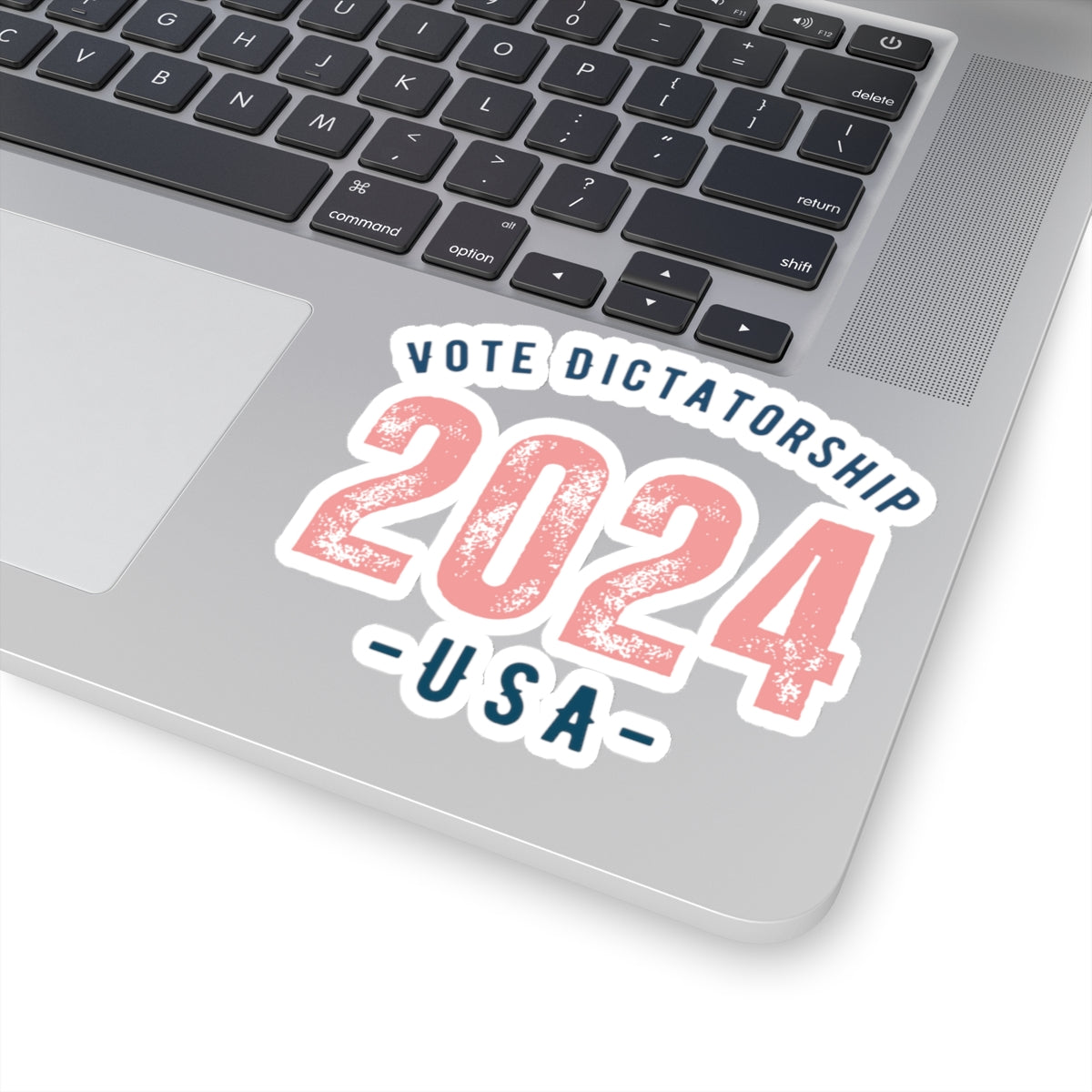 Vote Dictatorship 2024 USA Sticker