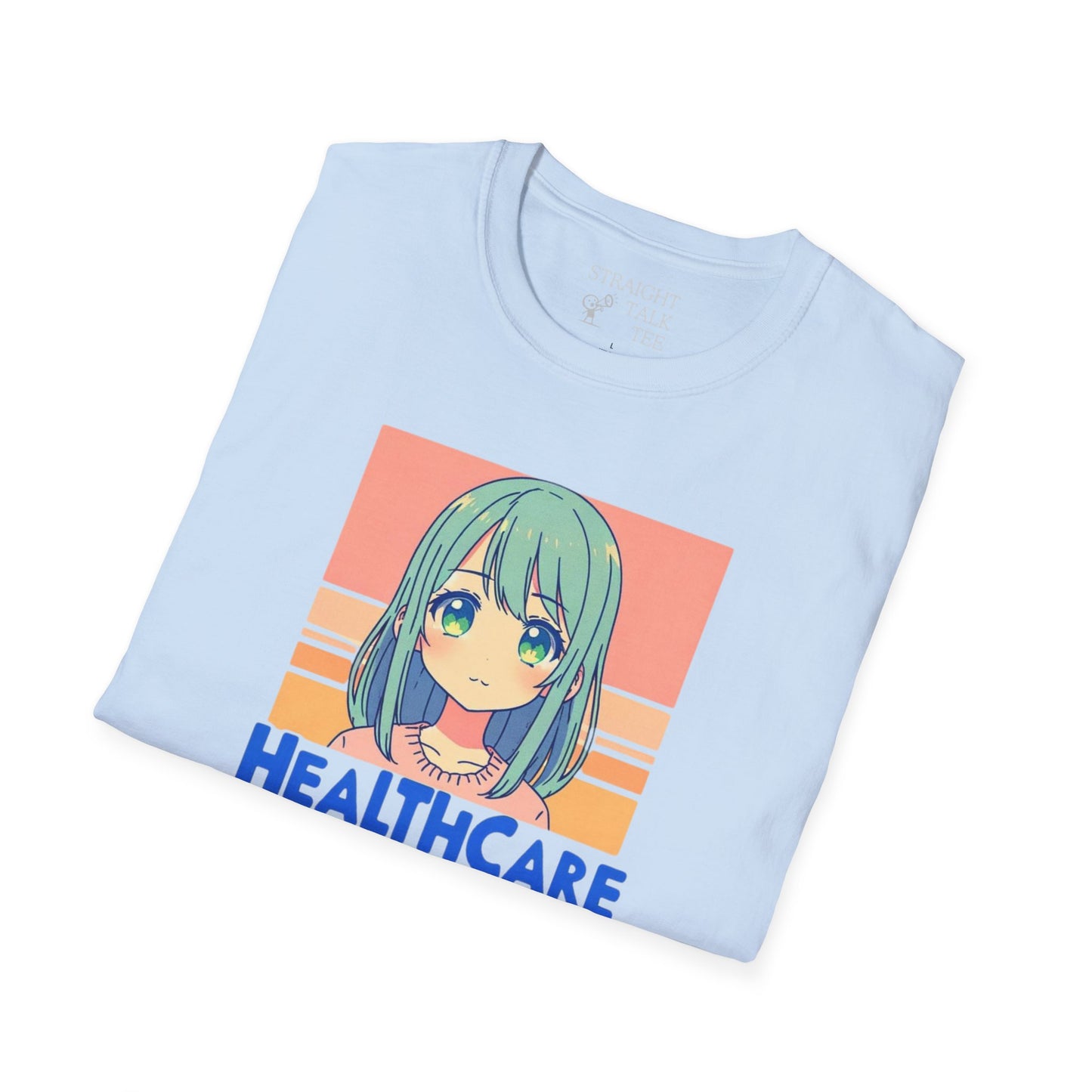 Inspire Voters and Show you Care! |Unisex| Softstyle T-Shirt: Healthcare Voter