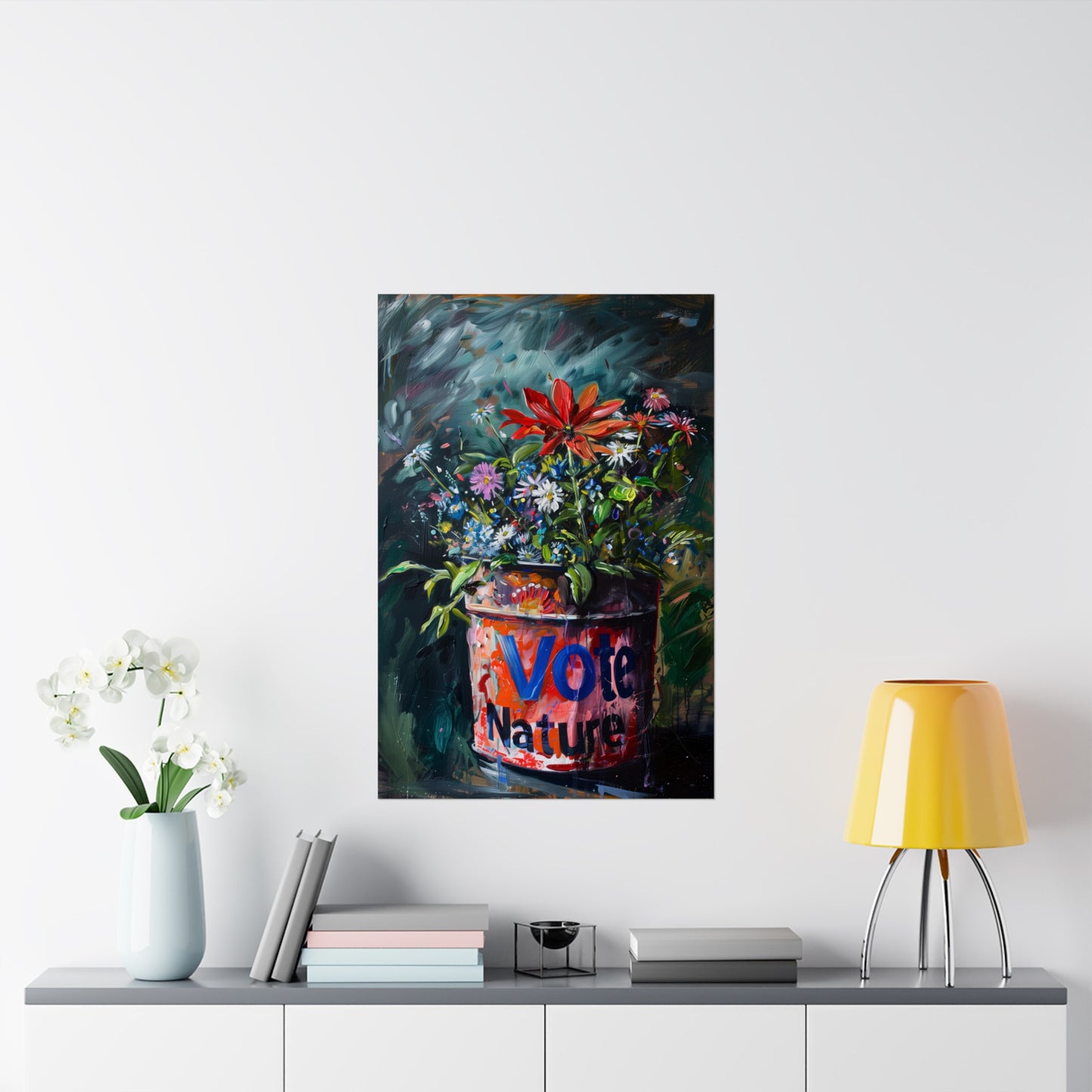 Vote Nature Matte Poster Environmental Political Wall Art for Home Office or Dorm Decor | Fine Art with a Purpose!