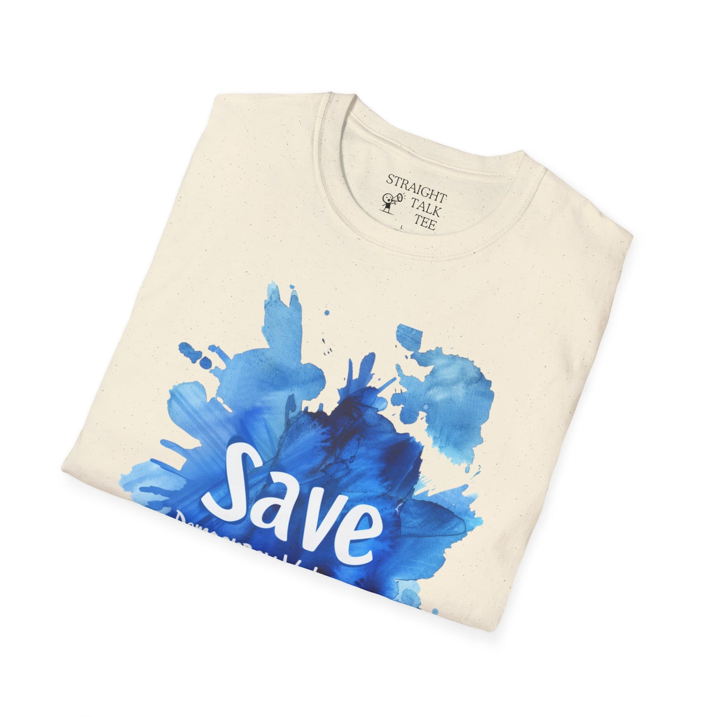 Save Democracy Vote Blue! Statement Soft-Style t-shirt |unisex| Political Shirt Show you Care! Activism, Inspire Others and Speak Your Mind