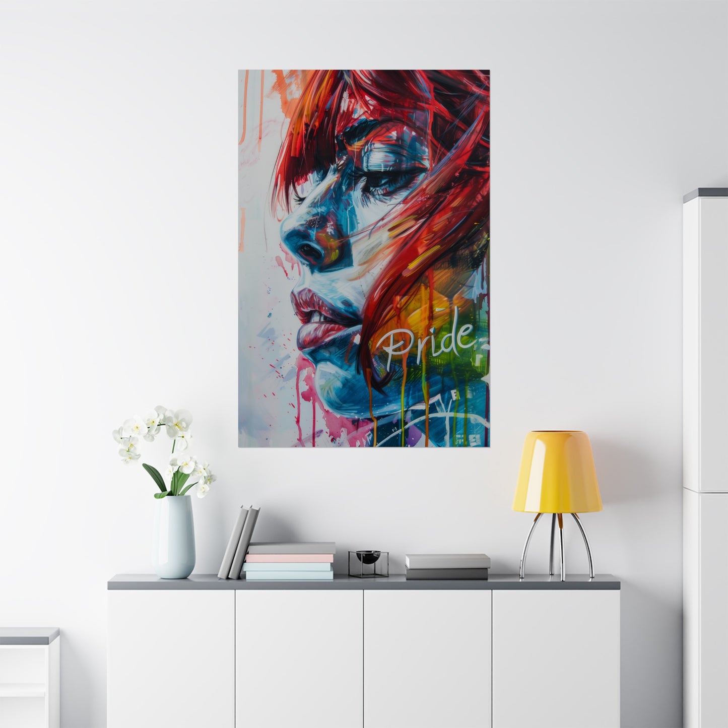 Pride Matte Poster Wall Art | Live with Pride!