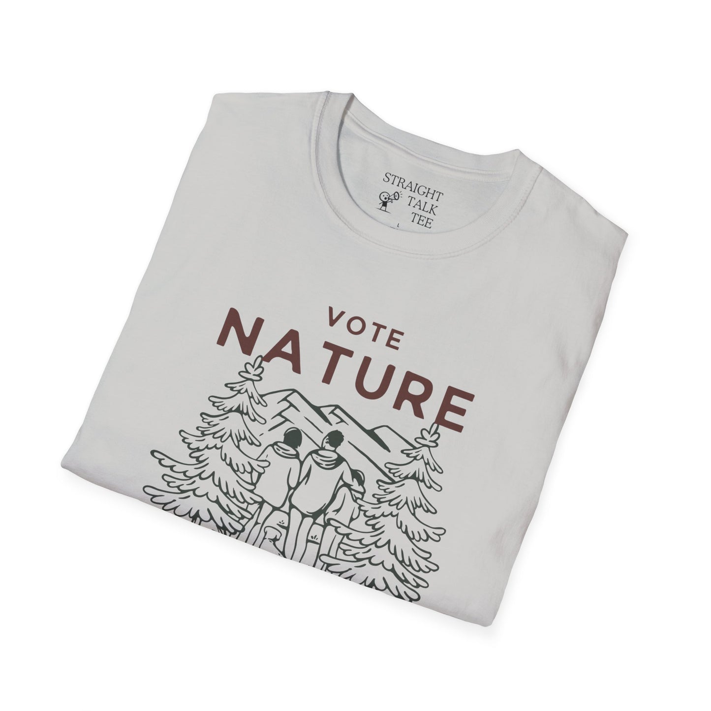 Vote Nature Save the Environment Statement Soft Style t-shirt |unisex| Political Shirt, Once Nature is Gone What's Left?