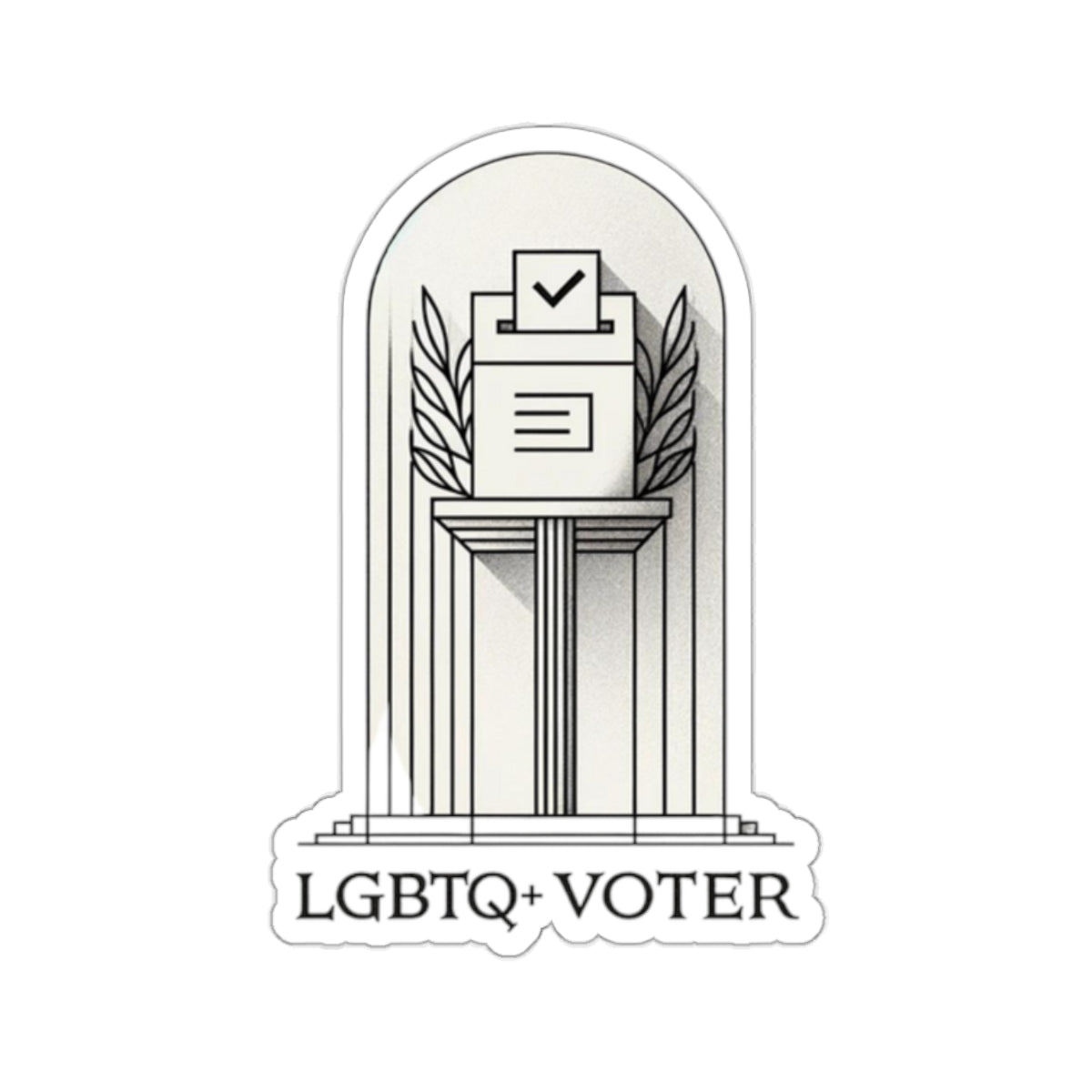 LGBTQ+ Voter v2 Stickers