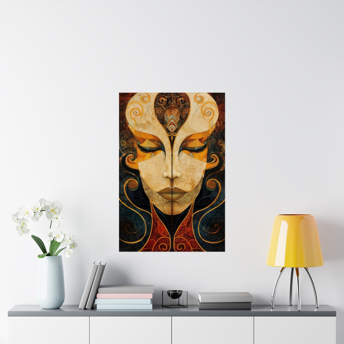 Serene Neurodivergent Matte Wall Art Poster for Home Office and Dorm Decor