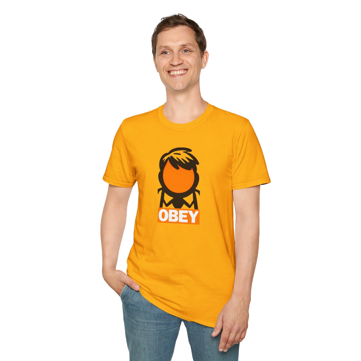 Obey Modern Art Soft Style t-shirt |unisex| Sarcastic take on the Classic Modern Art Piece