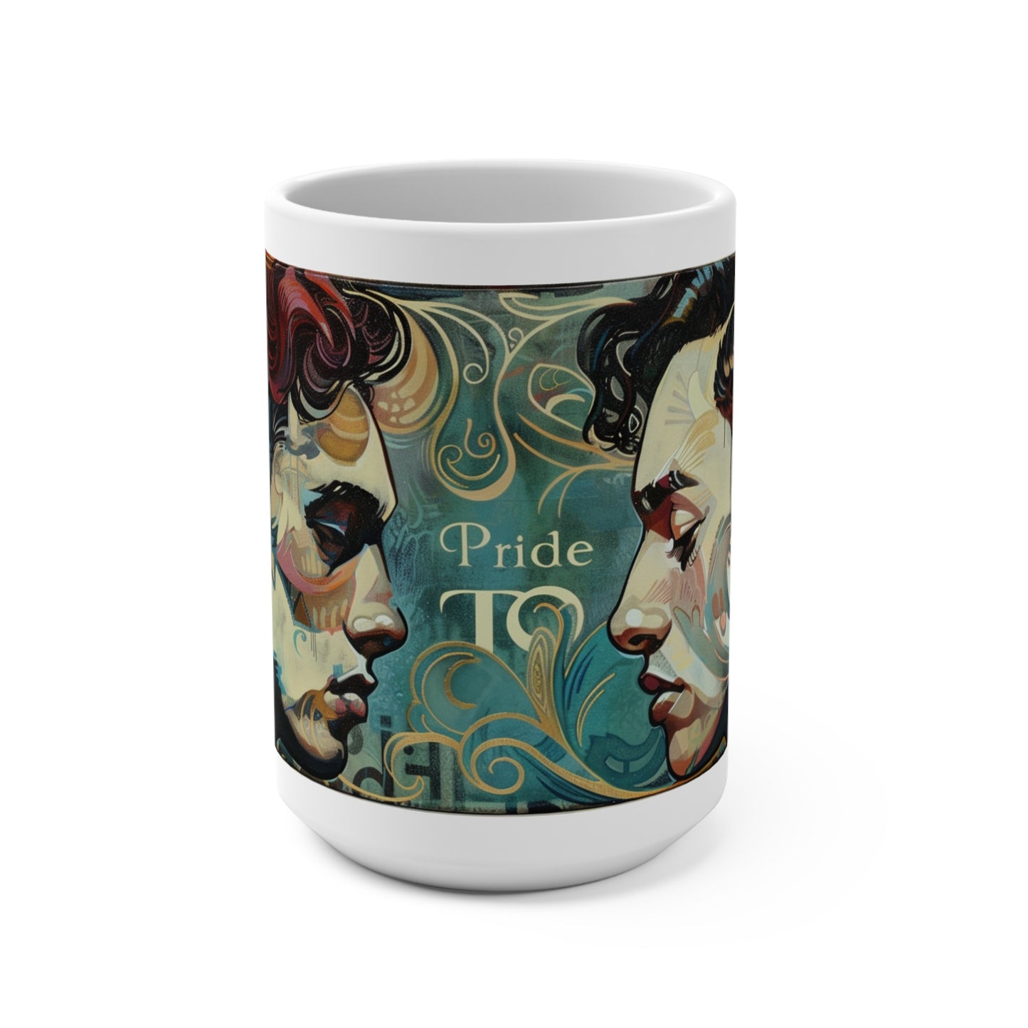 Pride Mug (15oz) LGBTQ+ Rights Activist Political Coffee Tea Mug