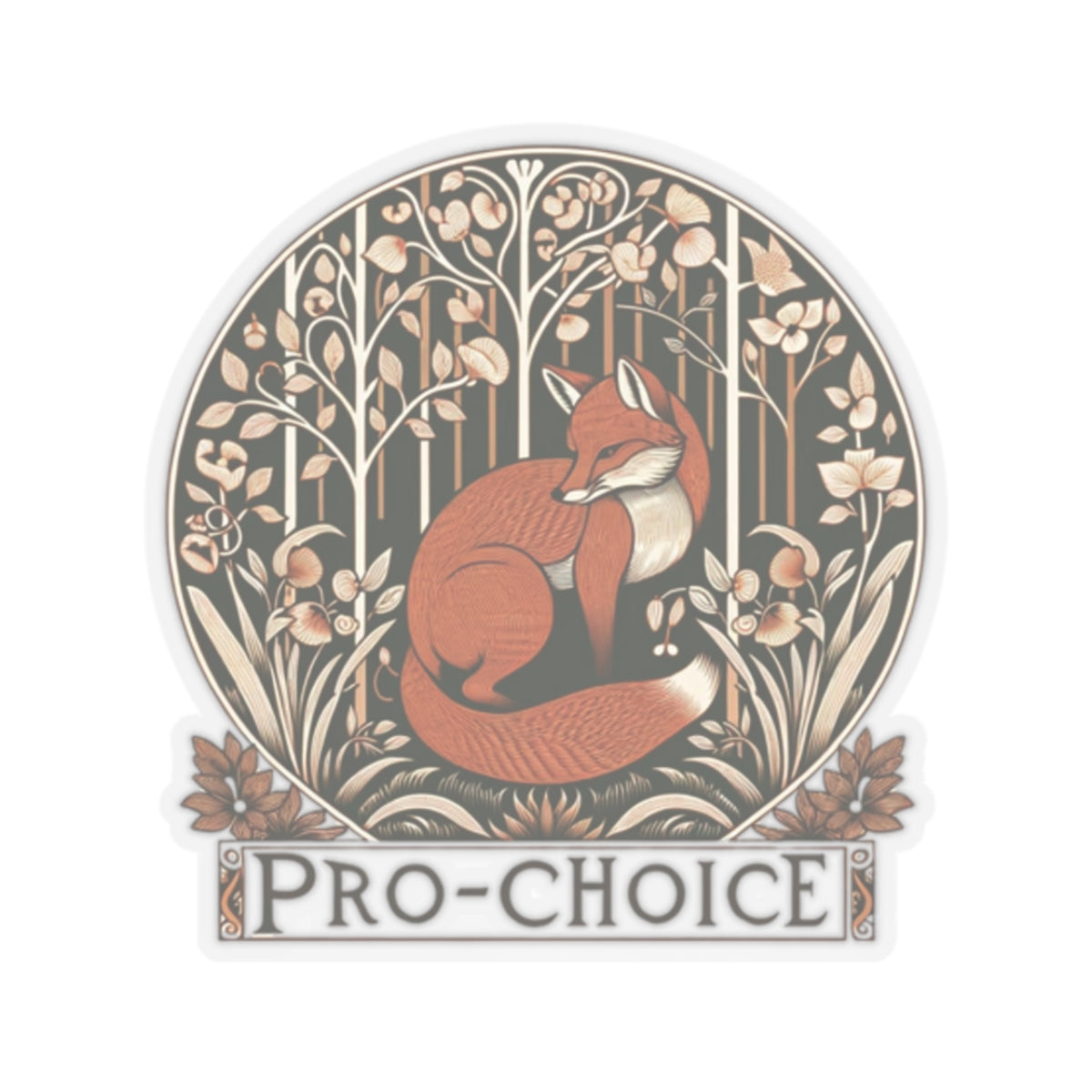 Bold Statement vinyl Sticker/Decal: Pro Choice! for laptop, kindle, phone, ipad, instrument case, notebook, mood board, or wall