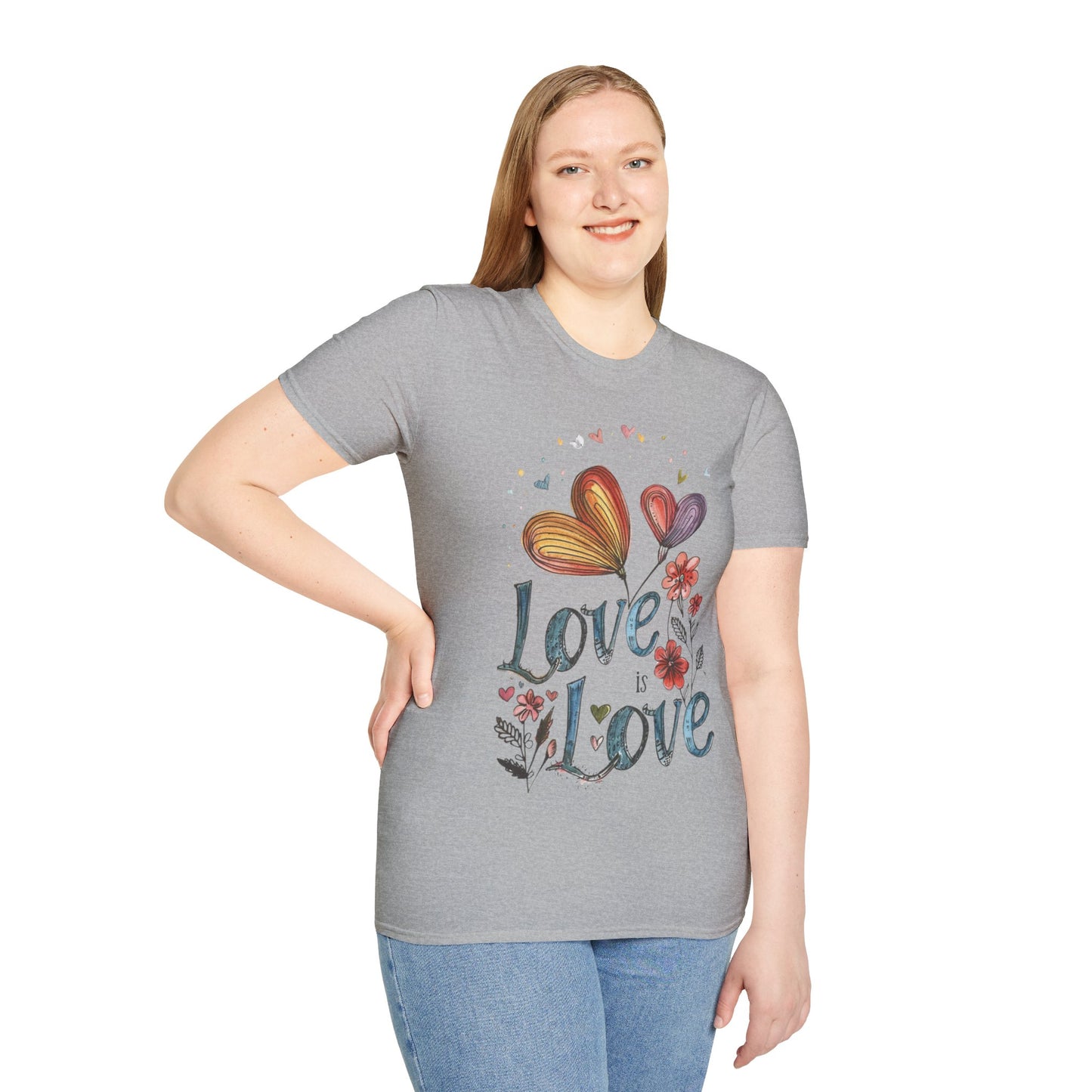 Love is Love Pride T-Shirt Statement Activist tshirt Defend Equality tee Activism Protest Liberal shirt Leftist Cute t shirt Vote