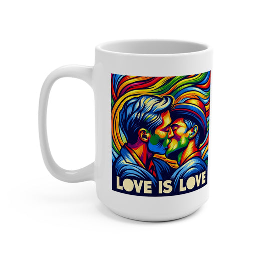 Bold Statement: Love is Love Mug 15oz