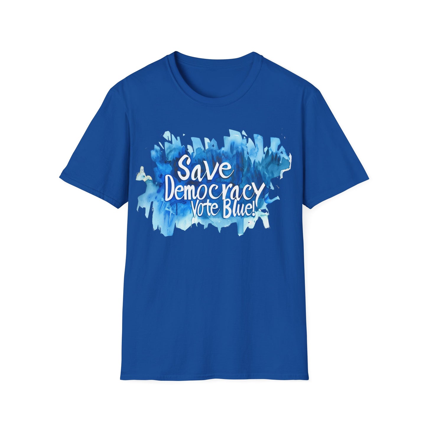 Save Democarcy Vote Blue t-shirt Political Statement Shirt