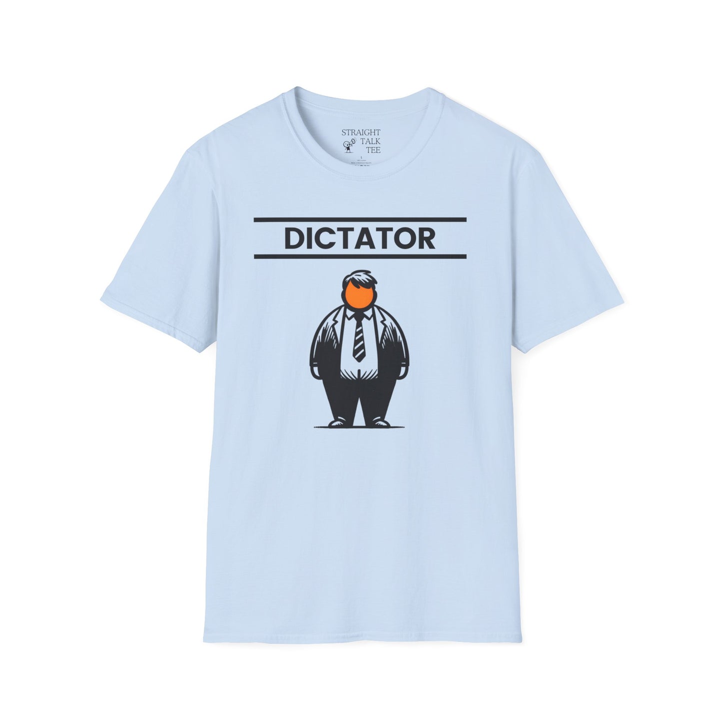 Orange Dictator t-shirt |unisex| Clear Political Statement Funny Caricature | He's Earned the Title