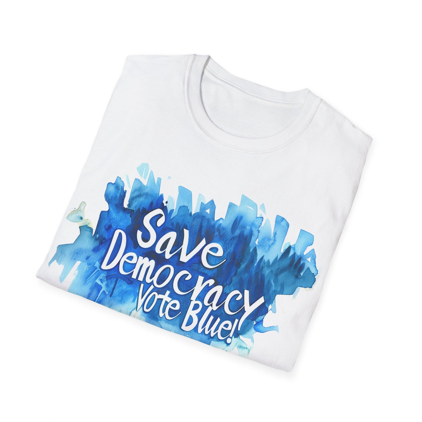 Save Democarcy Vote Blue t-shirt Political Statement Shirt